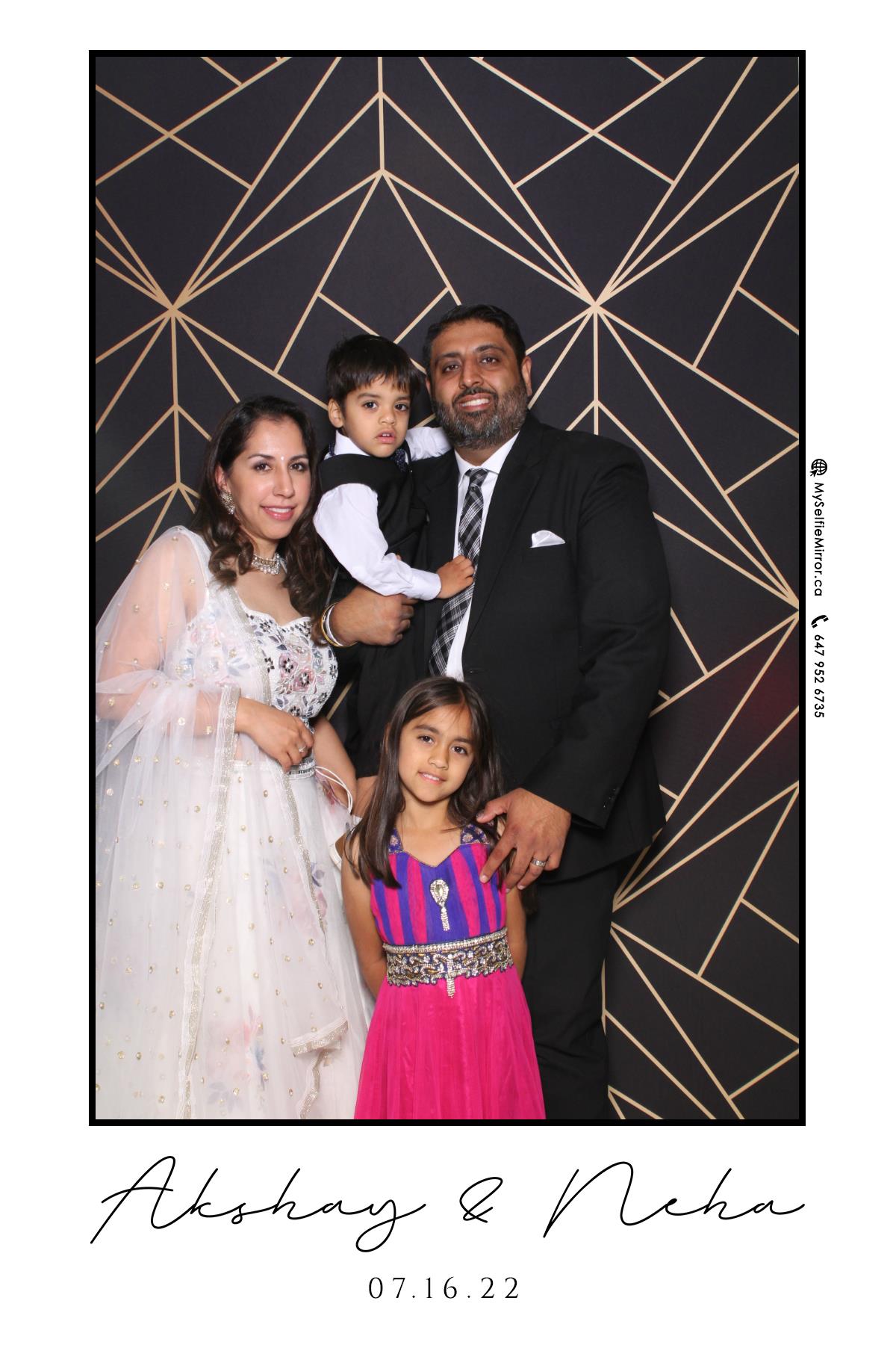 Neha & Akshay | View more photos from the event at gallery.myselfiemirror.ca/u/romanmyselfiemirrorca/Neha-Akshay