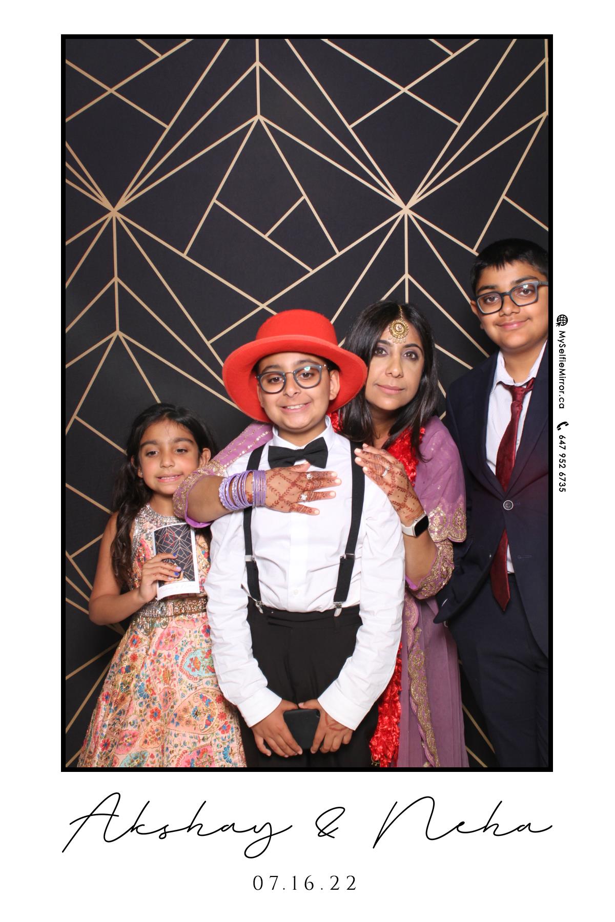 Neha & Akshay | View more photos from the event at gallery.myselfiemirror.ca/u/romanmyselfiemirrorca/Neha-Akshay