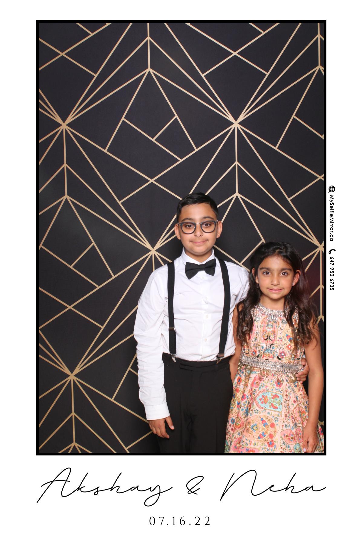 Neha & Akshay | View more photos from the event at gallery.myselfiemirror.ca/u/romanmyselfiemirrorca/Neha-Akshay