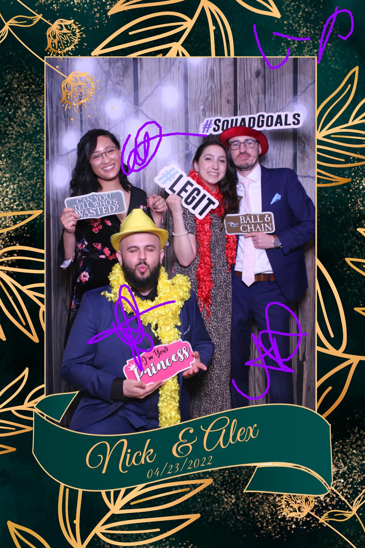 Nick & Alex | View more photos from the event at gallery.myselfiemirror.ca/u/romanmyselfiemirrorca/Nick-Alex