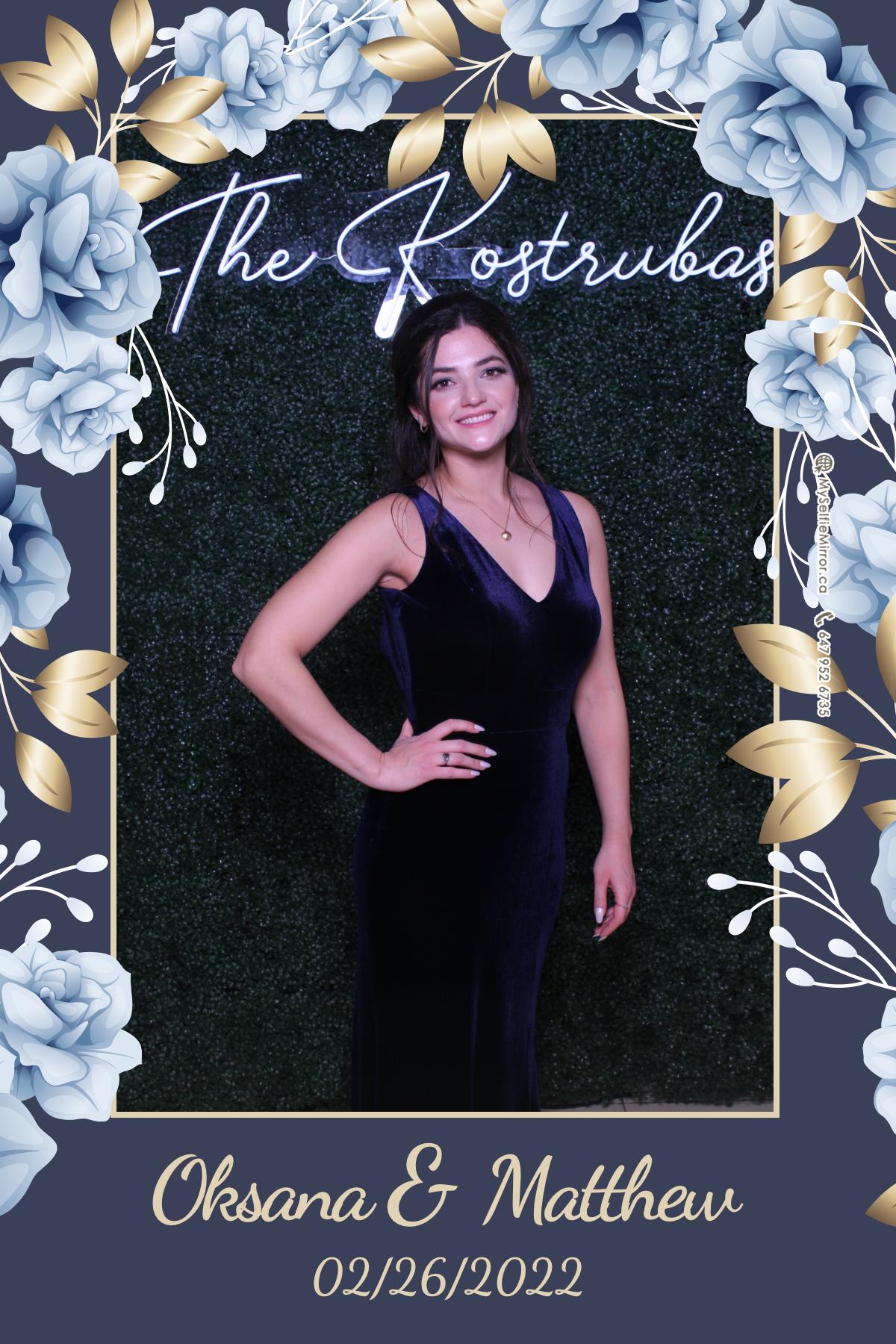 Oksana + Matthew | View more photos from the event at gallery.myselfiemirror.ca/u/romanmyselfiemirrorca/Oksana-Matthew