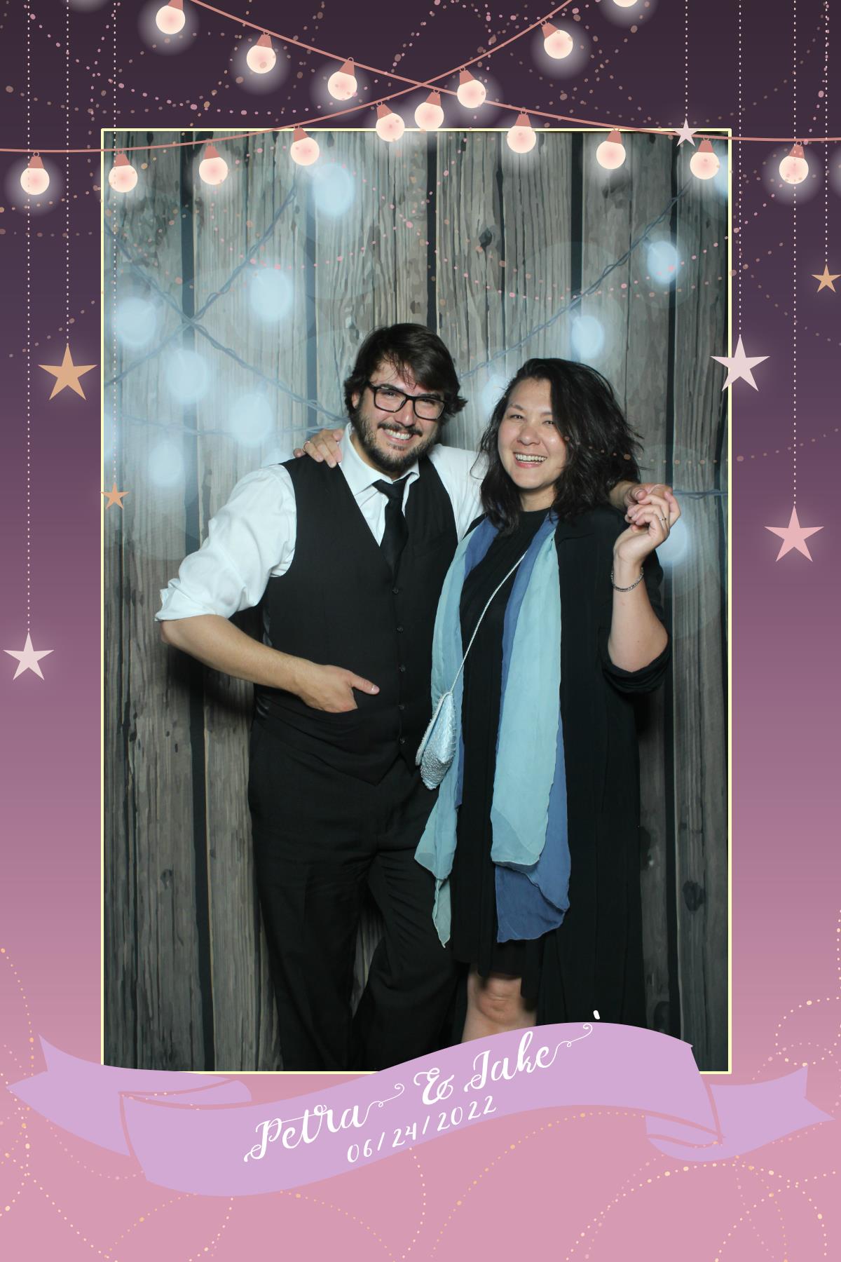 Petra & Jake | View more photos from the event at gallery.myselfiemirror.ca/u/romanmyselfiemirrorca/Petra-Jake