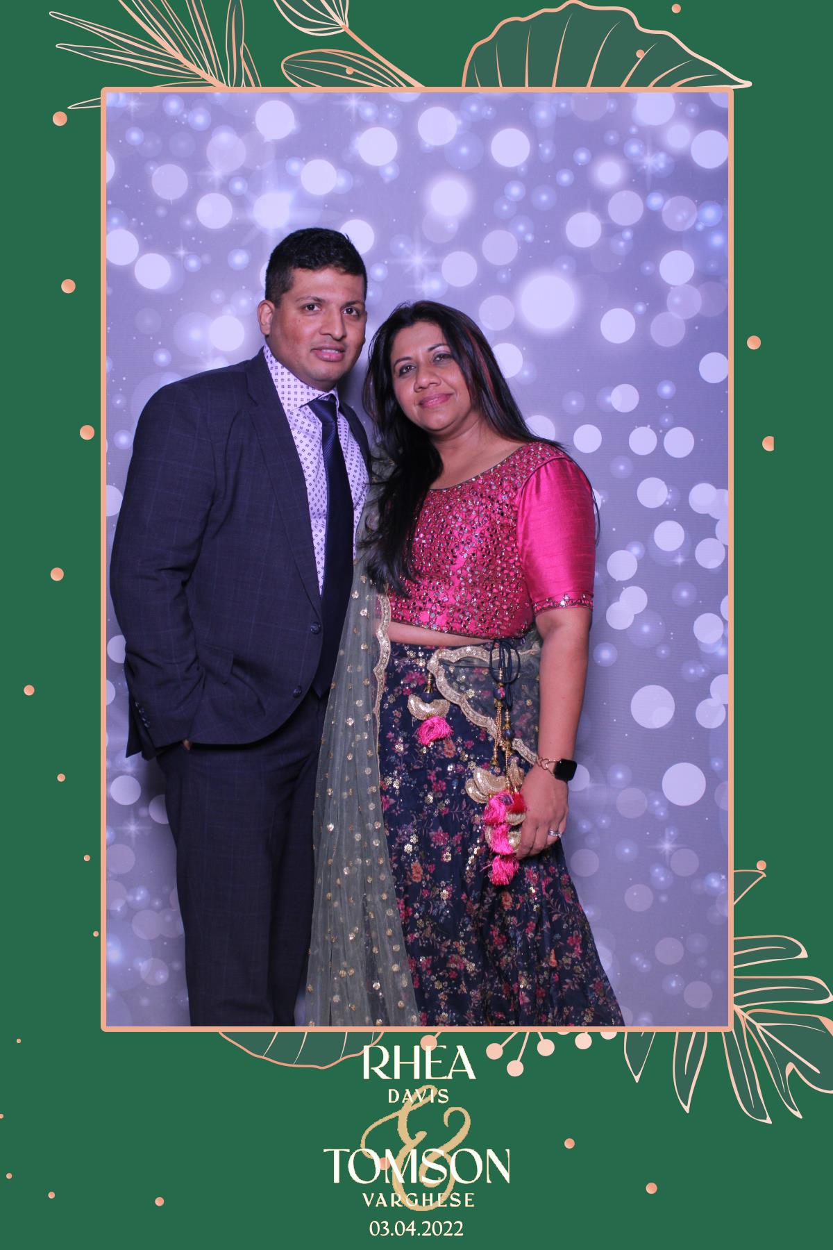 Rhea & Tomson | View more photos from the event at gallery.myselfiemirror.ca/u/romanmyselfiemirrorca/Rhea-Tomson