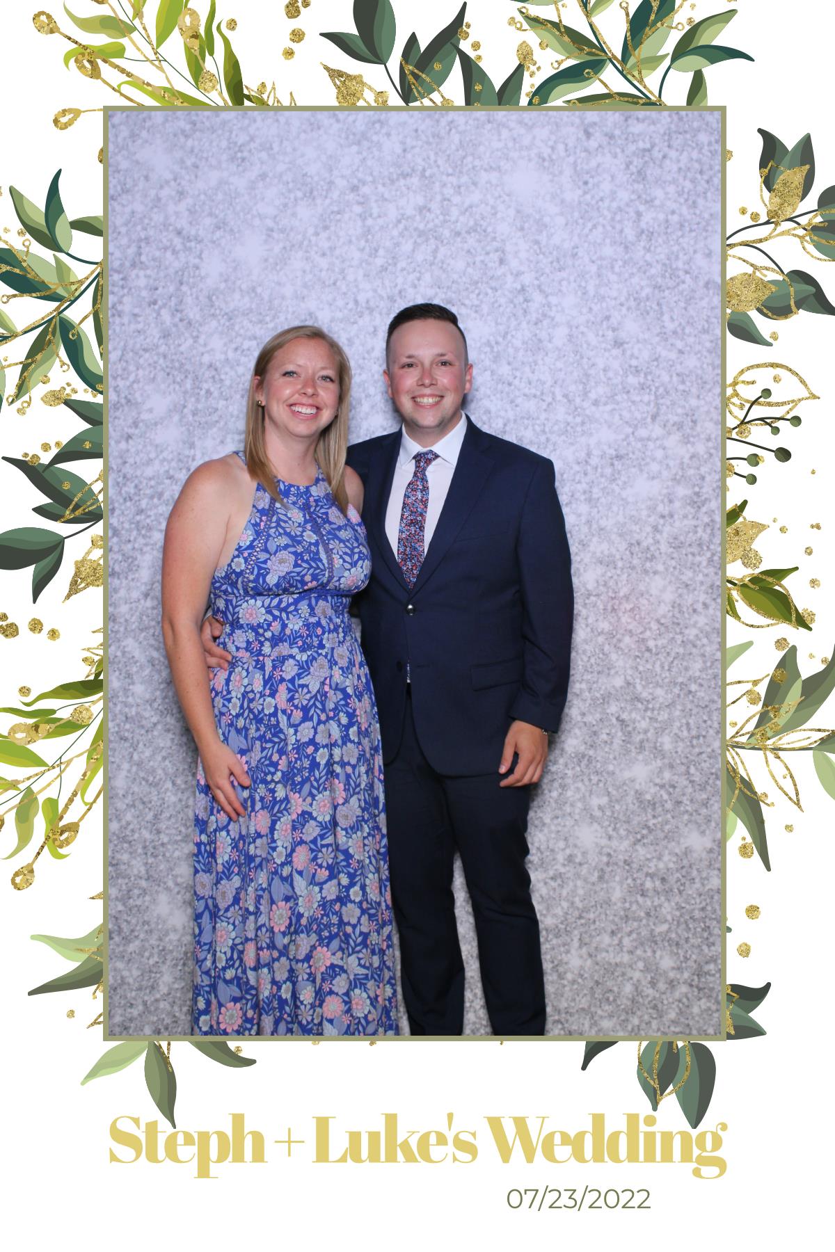 Steph & Luke | View more photos from the event at gallery.myselfiemirror.ca/u/romanmyselfiemirrorca/Steph-Luke