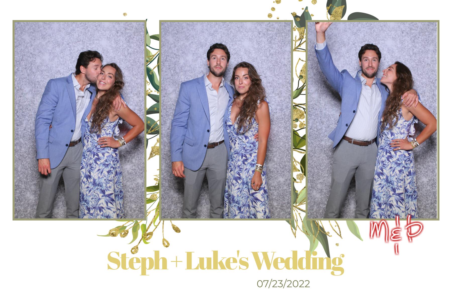 Steph & Luke | View more photos from the event at gallery.myselfiemirror.ca/u/romanmyselfiemirrorca/Steph-Luke