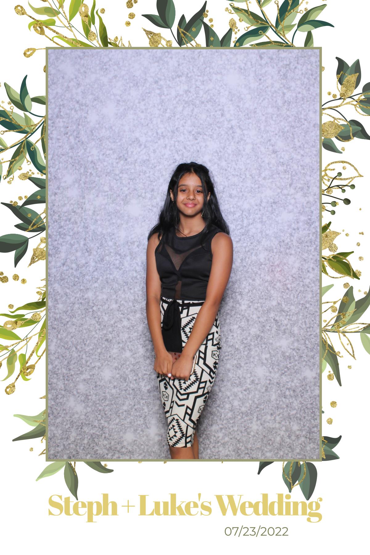 Steph & Luke | View more photos from the event at gallery.myselfiemirror.ca/u/romanmyselfiemirrorca/Steph-Luke