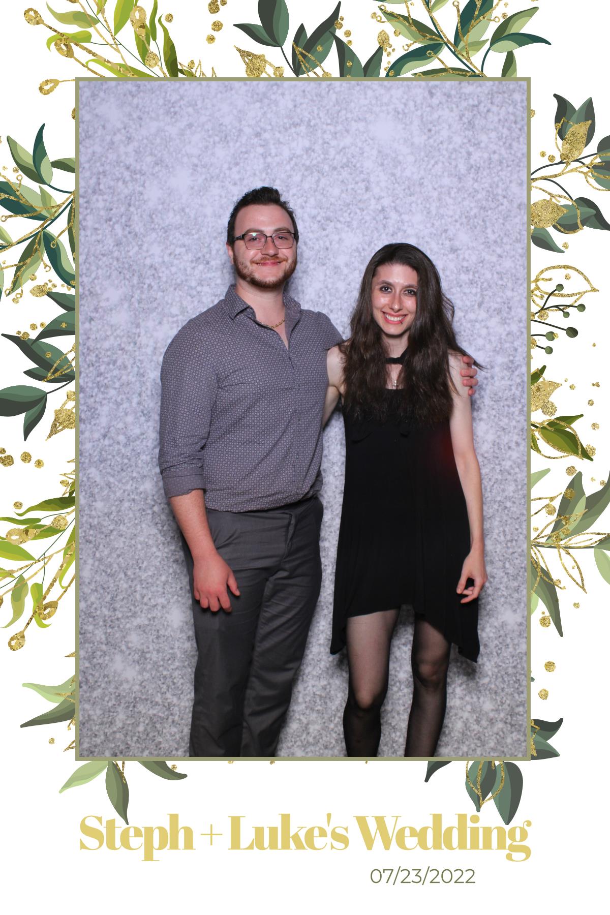 Steph & Luke | View more photos from the event at gallery.myselfiemirror.ca/u/romanmyselfiemirrorca/Steph-Luke