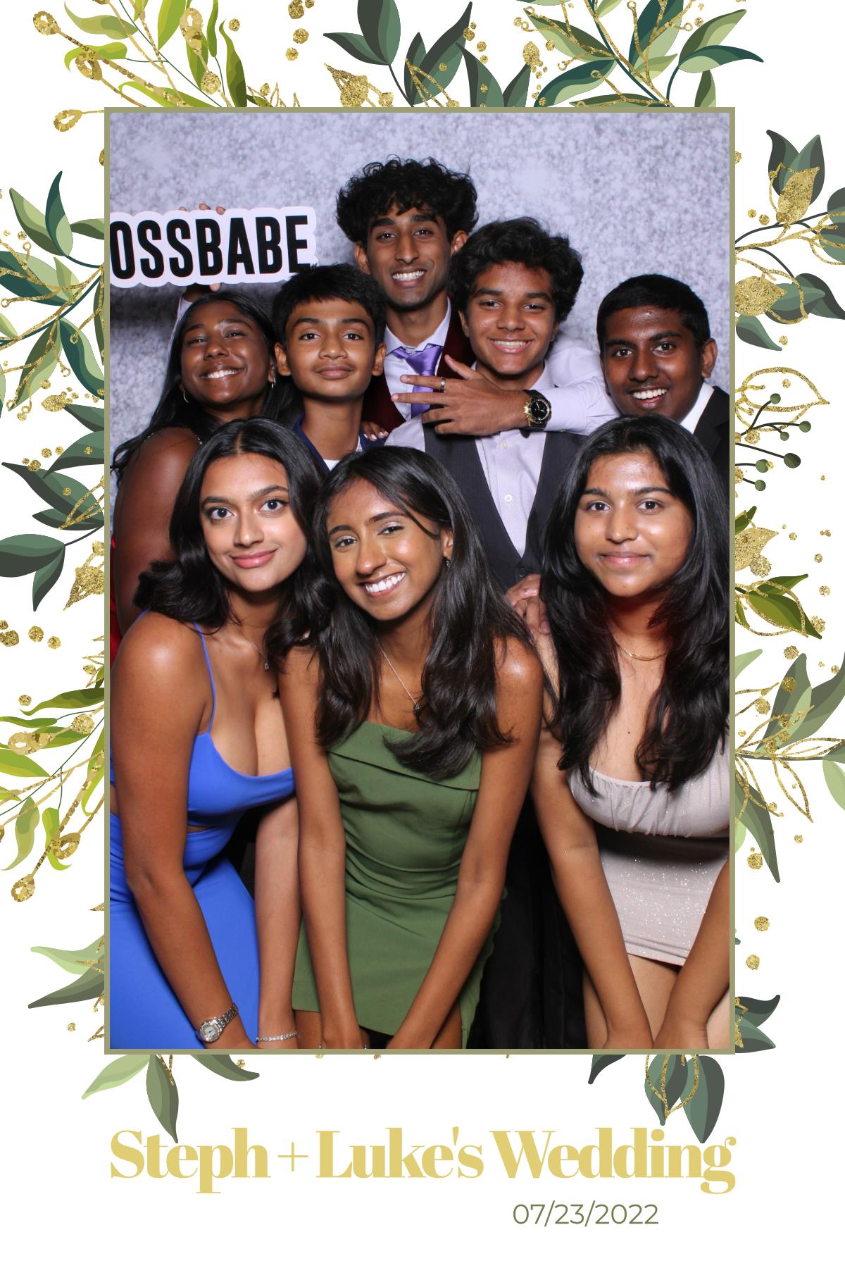 Steph & Luke | View more photos from the event at gallery.myselfiemirror.ca/u/romanmyselfiemirrorca/Steph-Luke