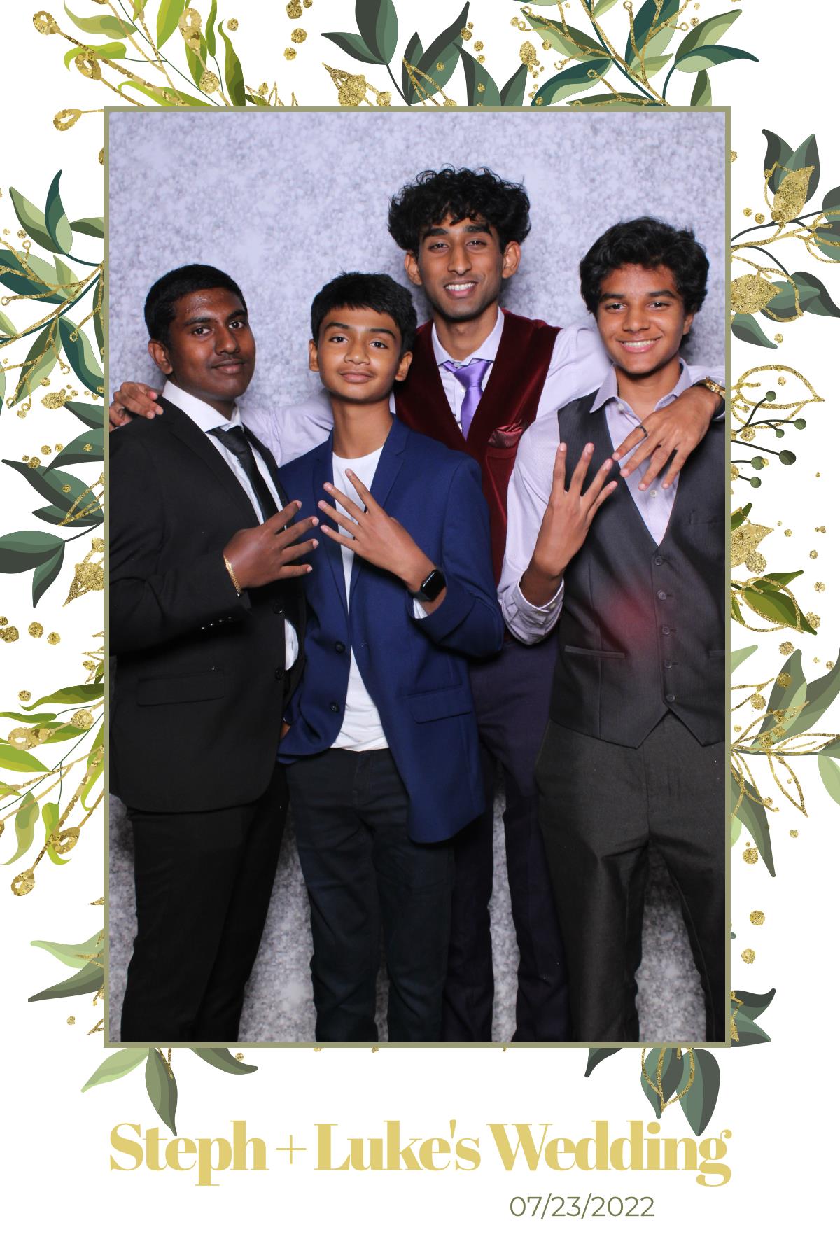 Steph & Luke | View more photos from the event at gallery.myselfiemirror.ca/u/romanmyselfiemirrorca/Steph-Luke