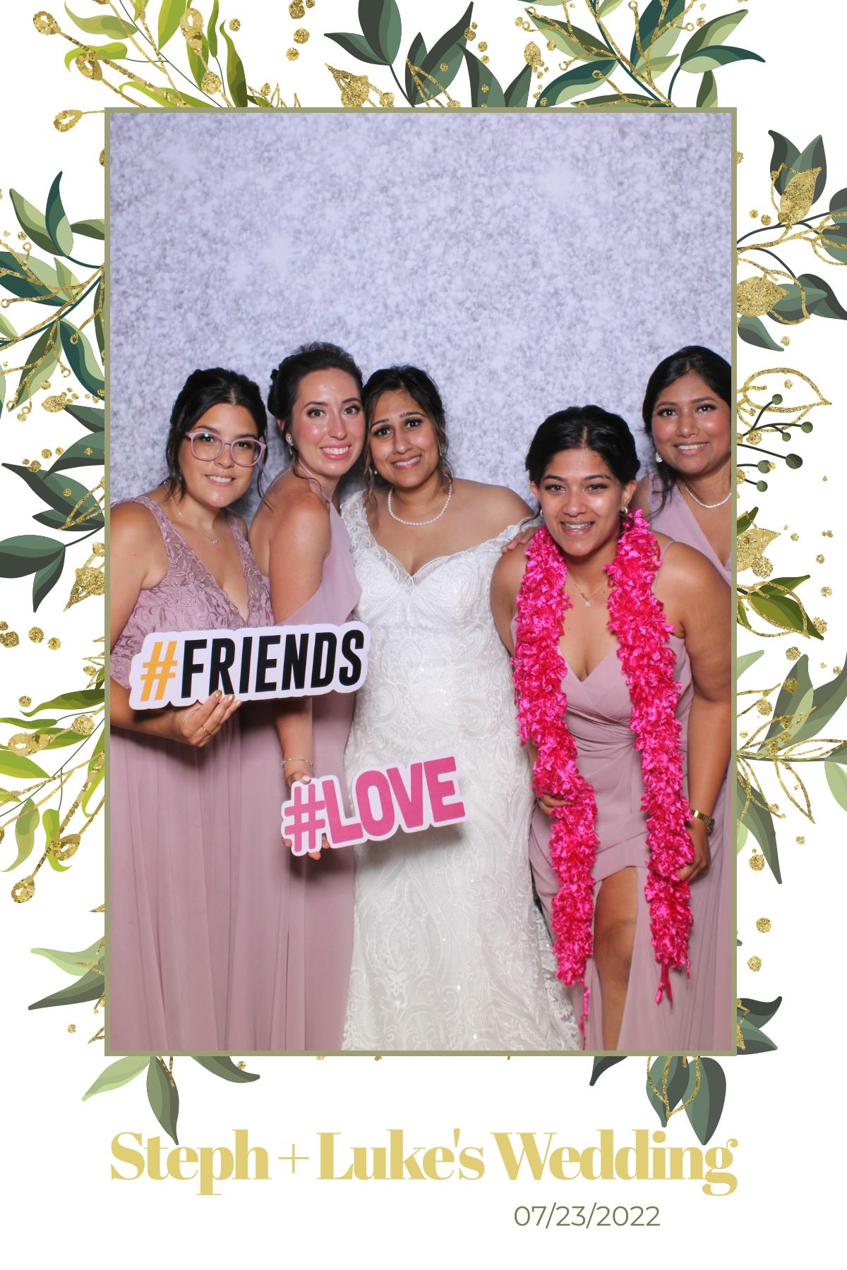 Steph & Luke | View more photos from the event at gallery.myselfiemirror.ca/u/romanmyselfiemirrorca/Steph-Luke