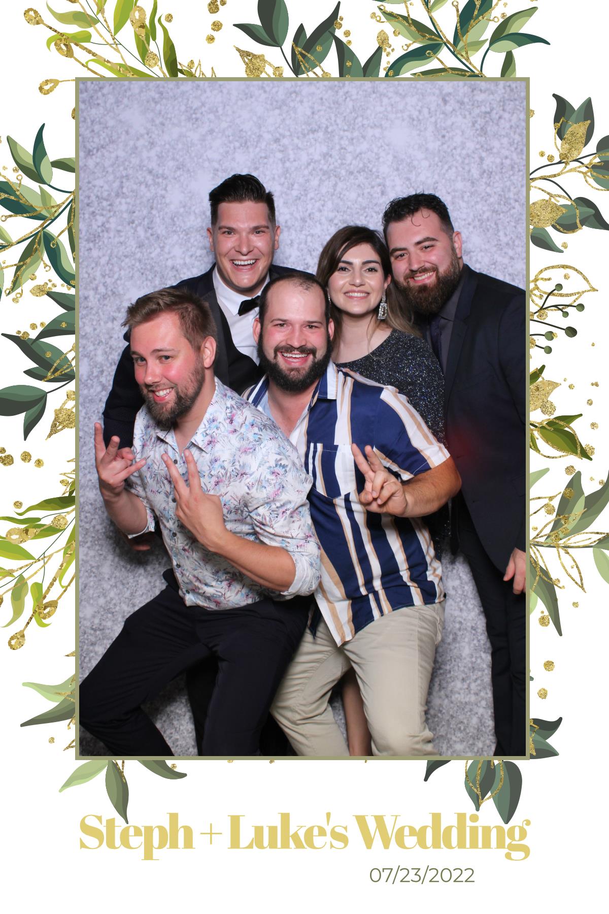 Steph & Luke | View more photos from the event at gallery.myselfiemirror.ca/u/romanmyselfiemirrorca/Steph-Luke