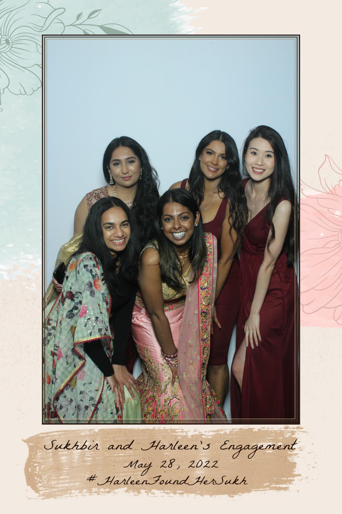 Sukhbir & Harleen's Engagement  | View more photos from the event at gallery.myselfiemirror.ca/u/romanmyselfiemirrorca/Sukhbir-Harleens-Engagement