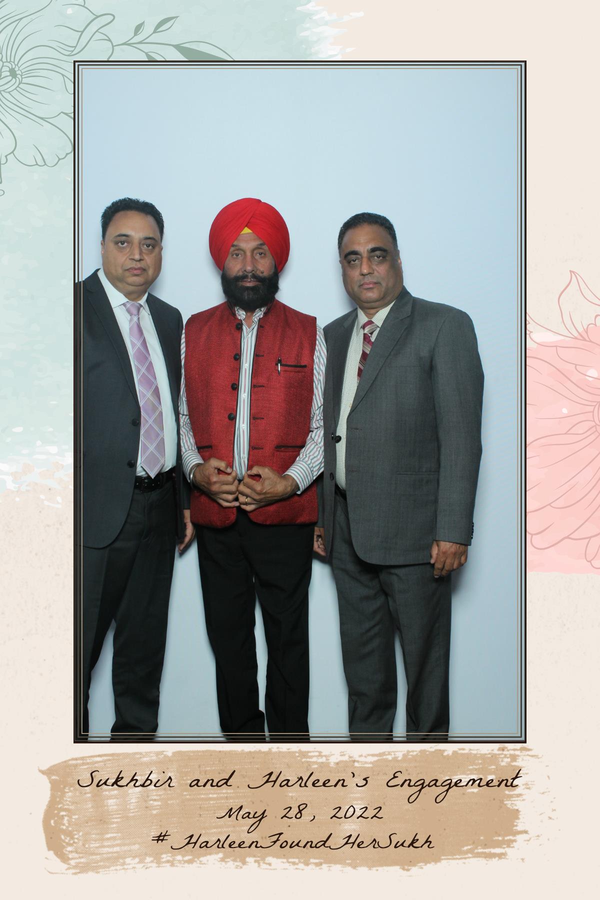 Sukhbir & Harleen's Engagement  | View more photos from the event at gallery.myselfiemirror.ca/u/romanmyselfiemirrorca/Sukhbir-Harleens-Engagement