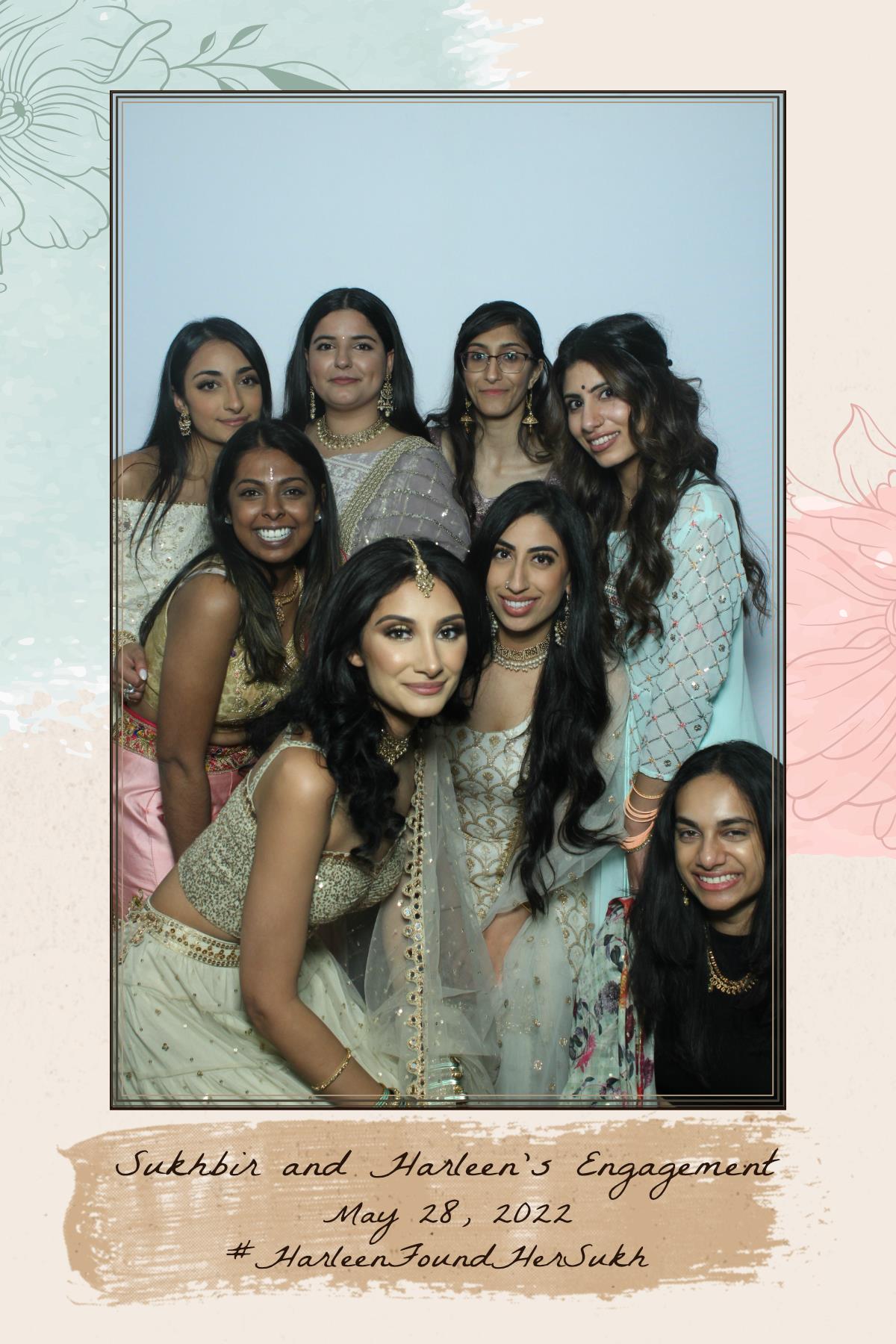 Sukhbir & Harleen's Engagement  | View more photos from the event at gallery.myselfiemirror.ca/u/romanmyselfiemirrorca/Sukhbir-Harleens-Engagement