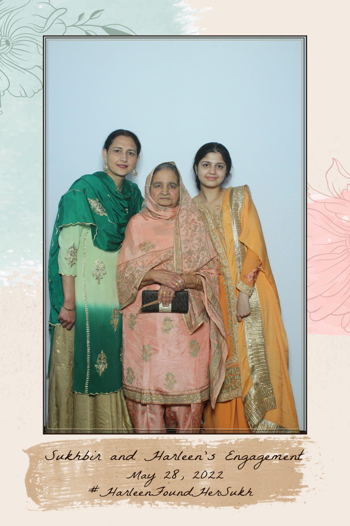 Sukhbir & Harleen's Engagement  | View more photos from the event at gallery.myselfiemirror.ca/u/romanmyselfiemirrorca/Sukhbir-Harleens-Engagement