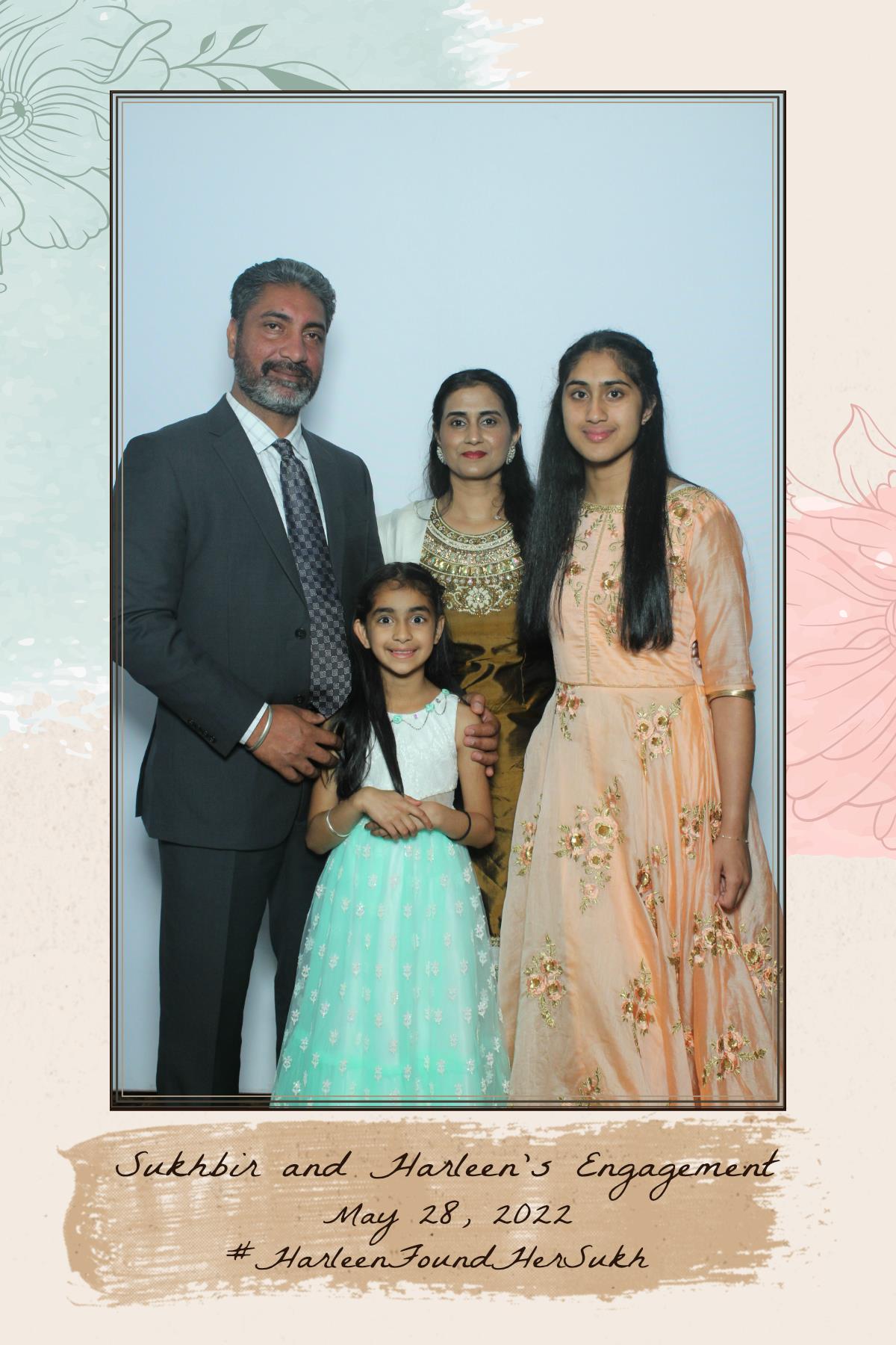 Sukhbir & Harleen's Engagement  | View more photos from the event at gallery.myselfiemirror.ca/u/romanmyselfiemirrorca/Sukhbir-Harleens-Engagement