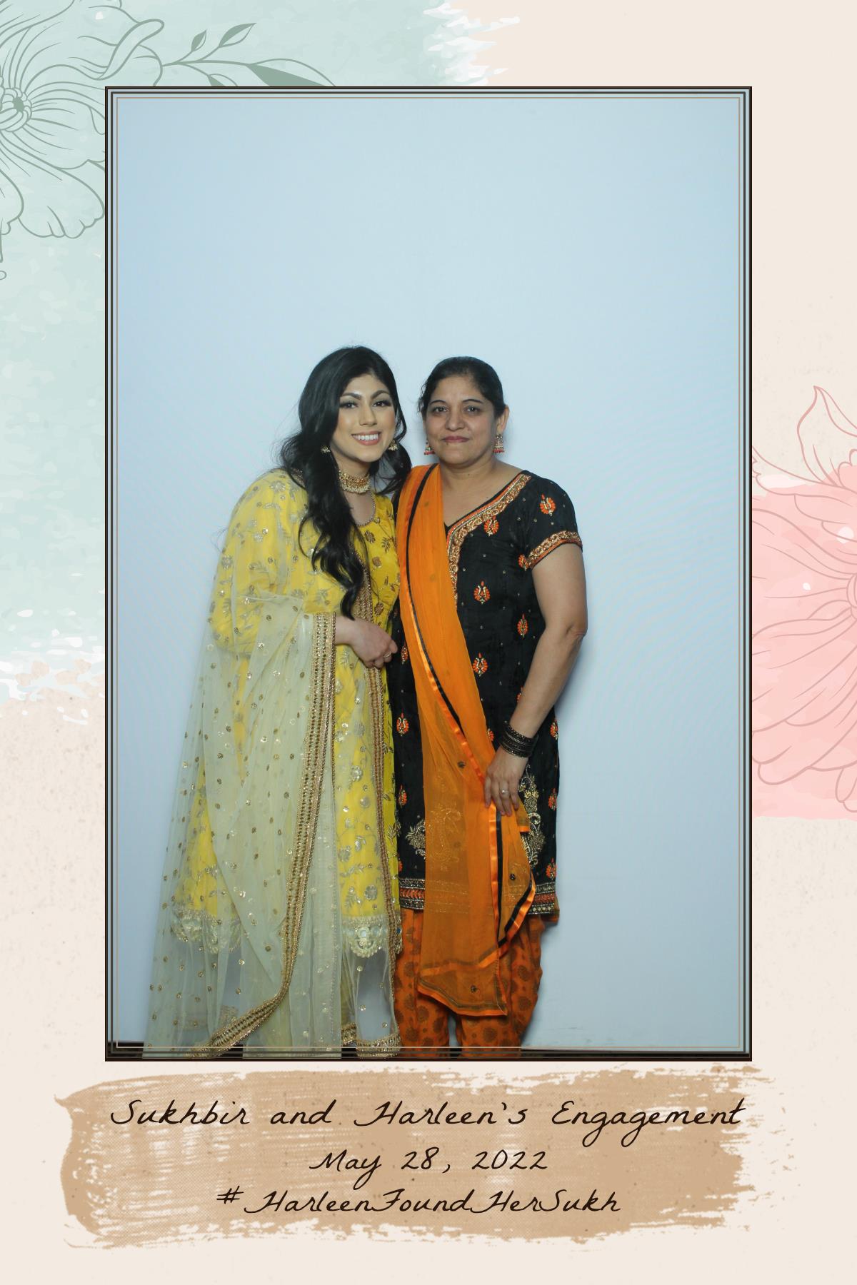 Sukhbir & Harleen's Engagement  | View more photos from the event at gallery.myselfiemirror.ca/u/romanmyselfiemirrorca/Sukhbir-Harleens-Engagement