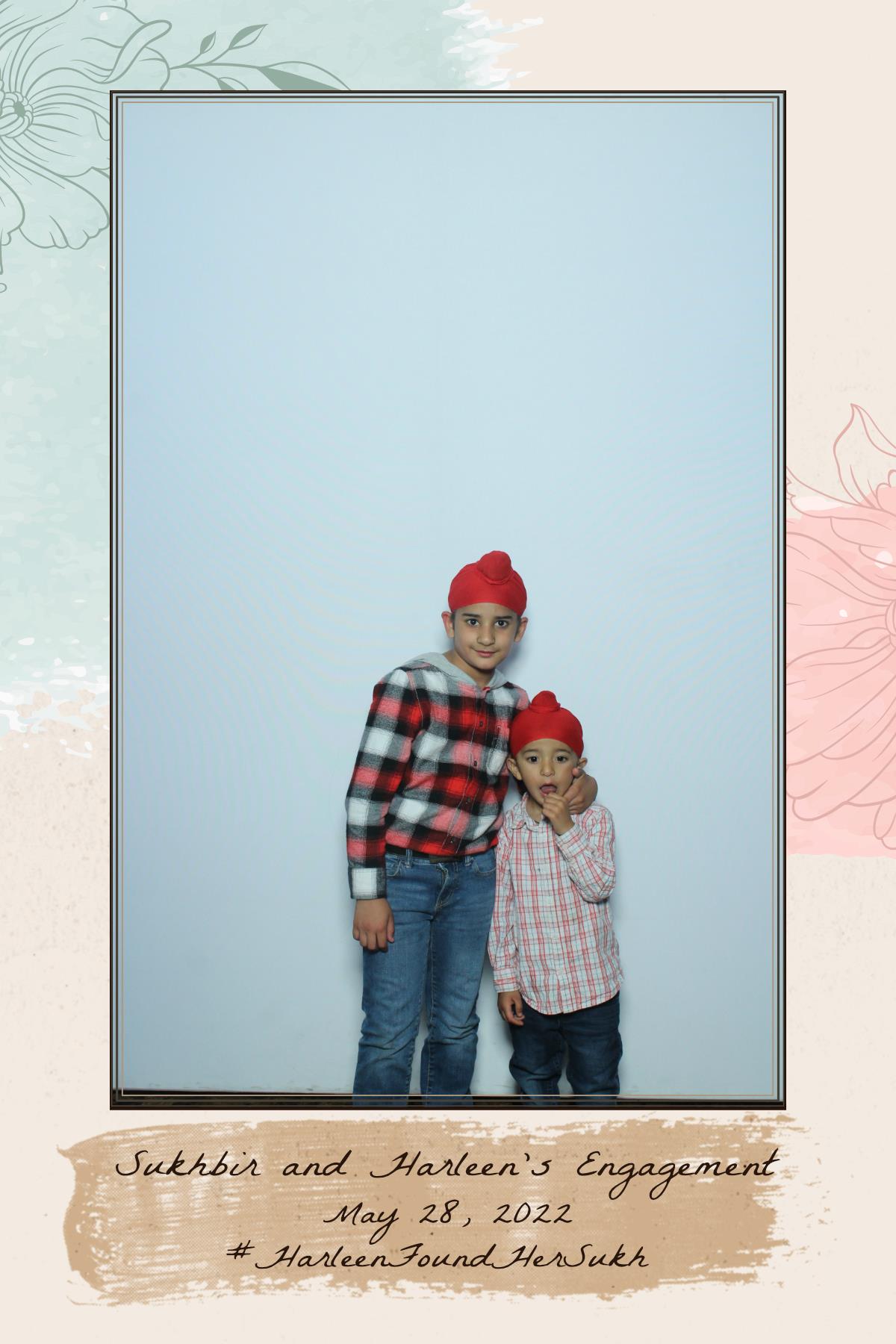 Sukhbir & Harleen's Engagement  | View more photos from the event at gallery.myselfiemirror.ca/u/romanmyselfiemirrorca/Sukhbir-Harleens-Engagement