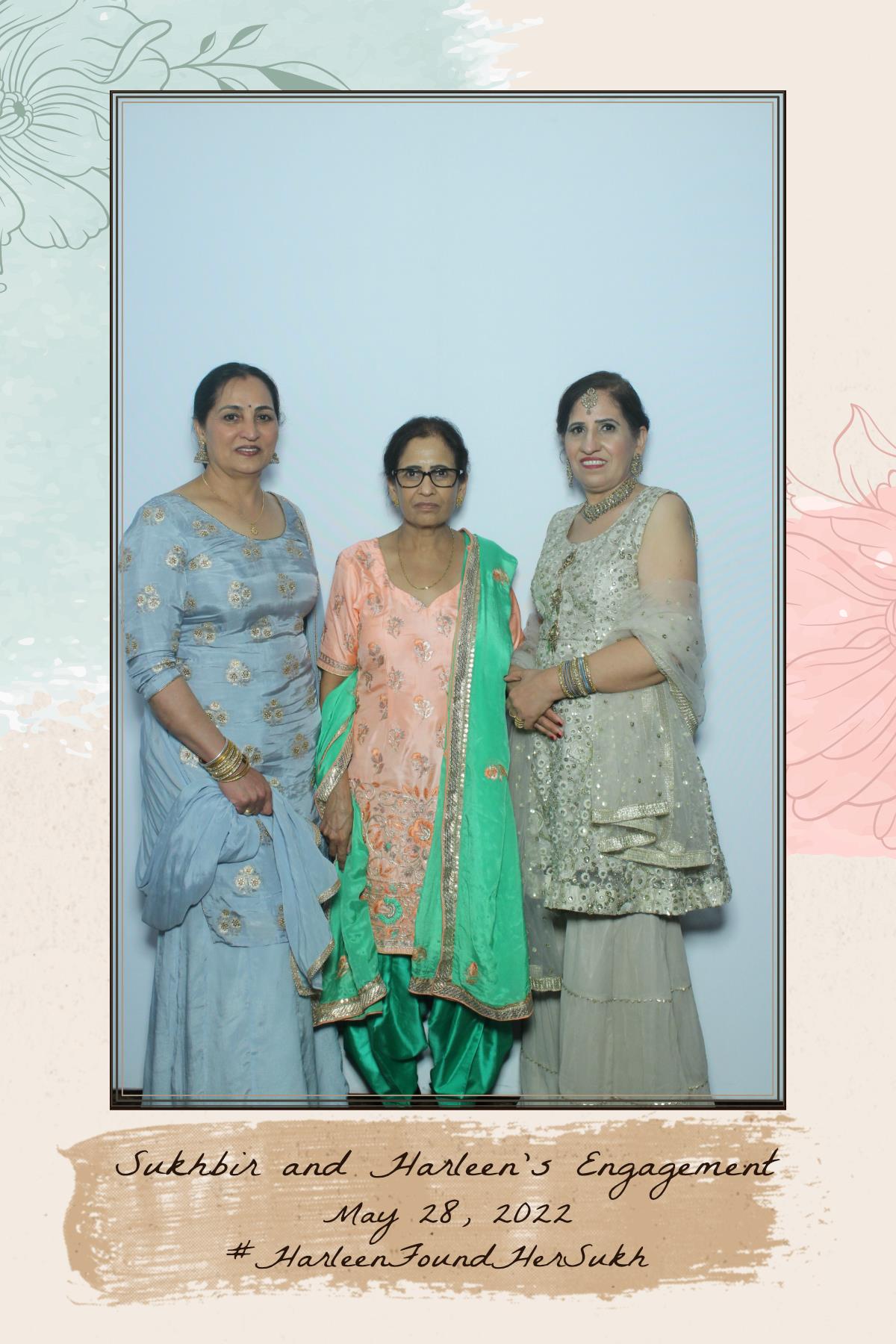 Sukhbir & Harleen's Engagement  | View more photos from the event at gallery.myselfiemirror.ca/u/romanmyselfiemirrorca/Sukhbir-Harleens-Engagement