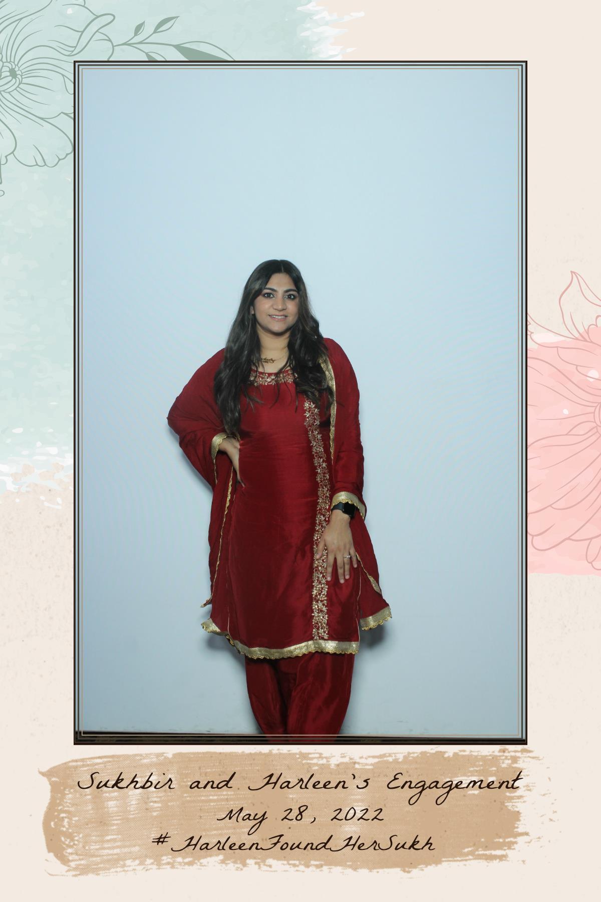 Sukhbir & Harleen's Engagement  | View more photos from the event at gallery.myselfiemirror.ca/u/romanmyselfiemirrorca/Sukhbir-Harleens-Engagement