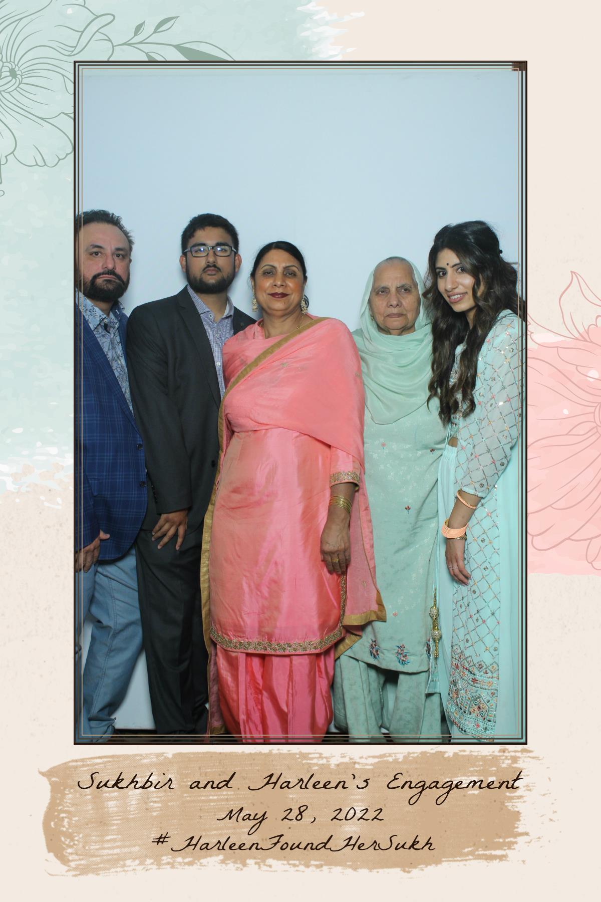 Sukhbir & Harleen's Engagement  | View more photos from the event at gallery.myselfiemirror.ca/u/romanmyselfiemirrorca/Sukhbir-Harleens-Engagement