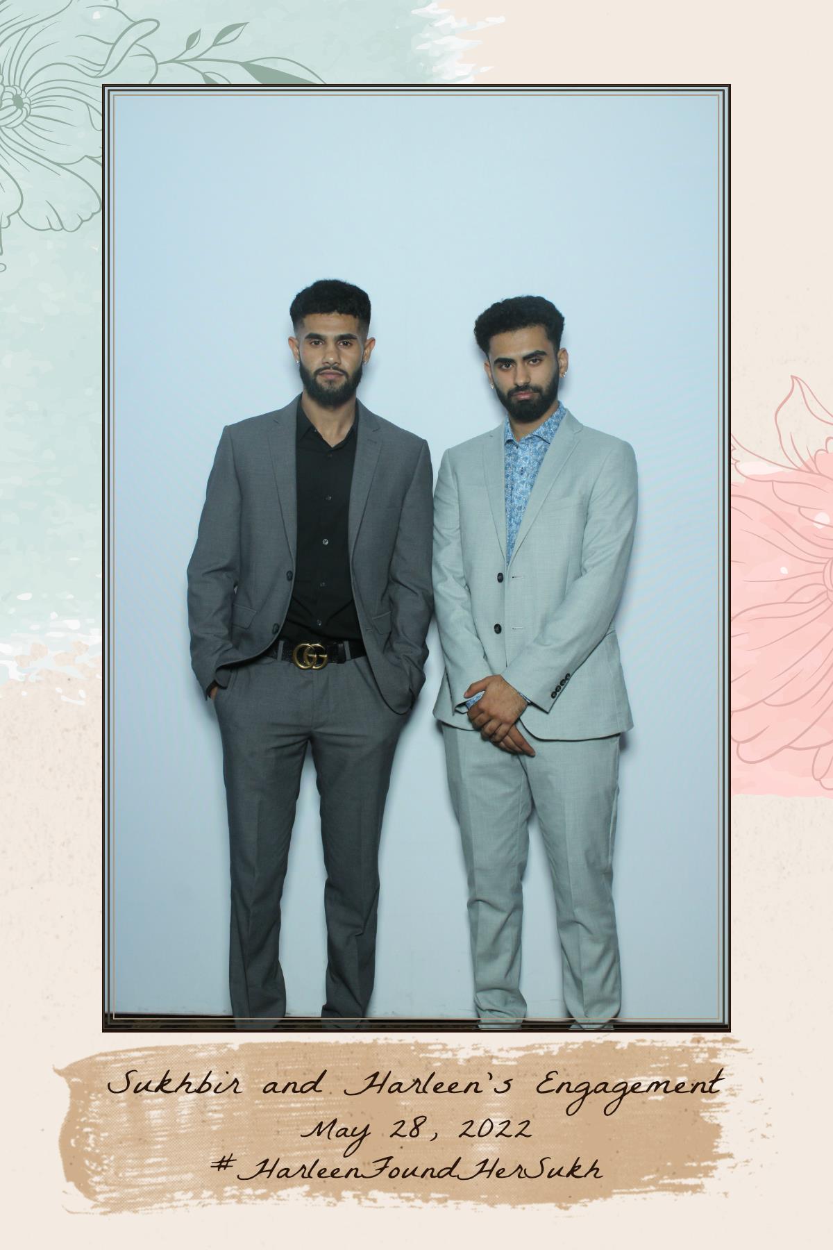 Sukhbir & Harleen's Engagement  | View more photos from the event at gallery.myselfiemirror.ca/u/romanmyselfiemirrorca/Sukhbir-Harleens-Engagement