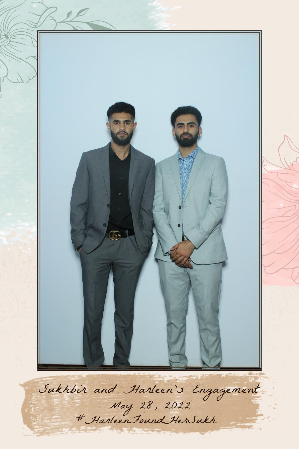 Sukhbir & Harleen's Engagement  | View more photos from the event at gallery.myselfiemirror.ca/u/romanmyselfiemirrorca/Sukhbir-Harleens-Engagement