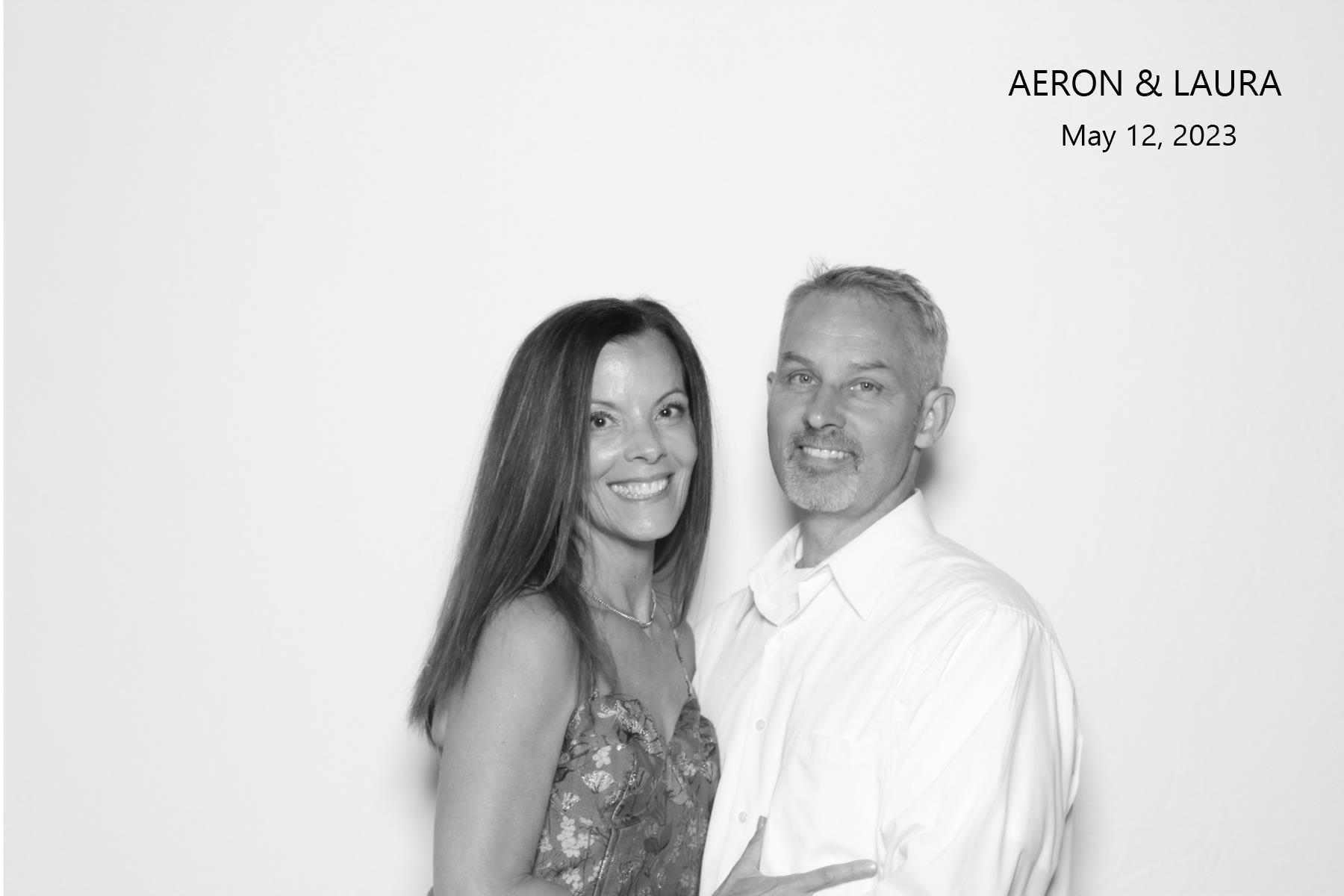 Aeron & Laura | View more photos from the event at gallery.myselfiemirror.ca/u/romanmyselfiemirrorca/Aeron-Laura