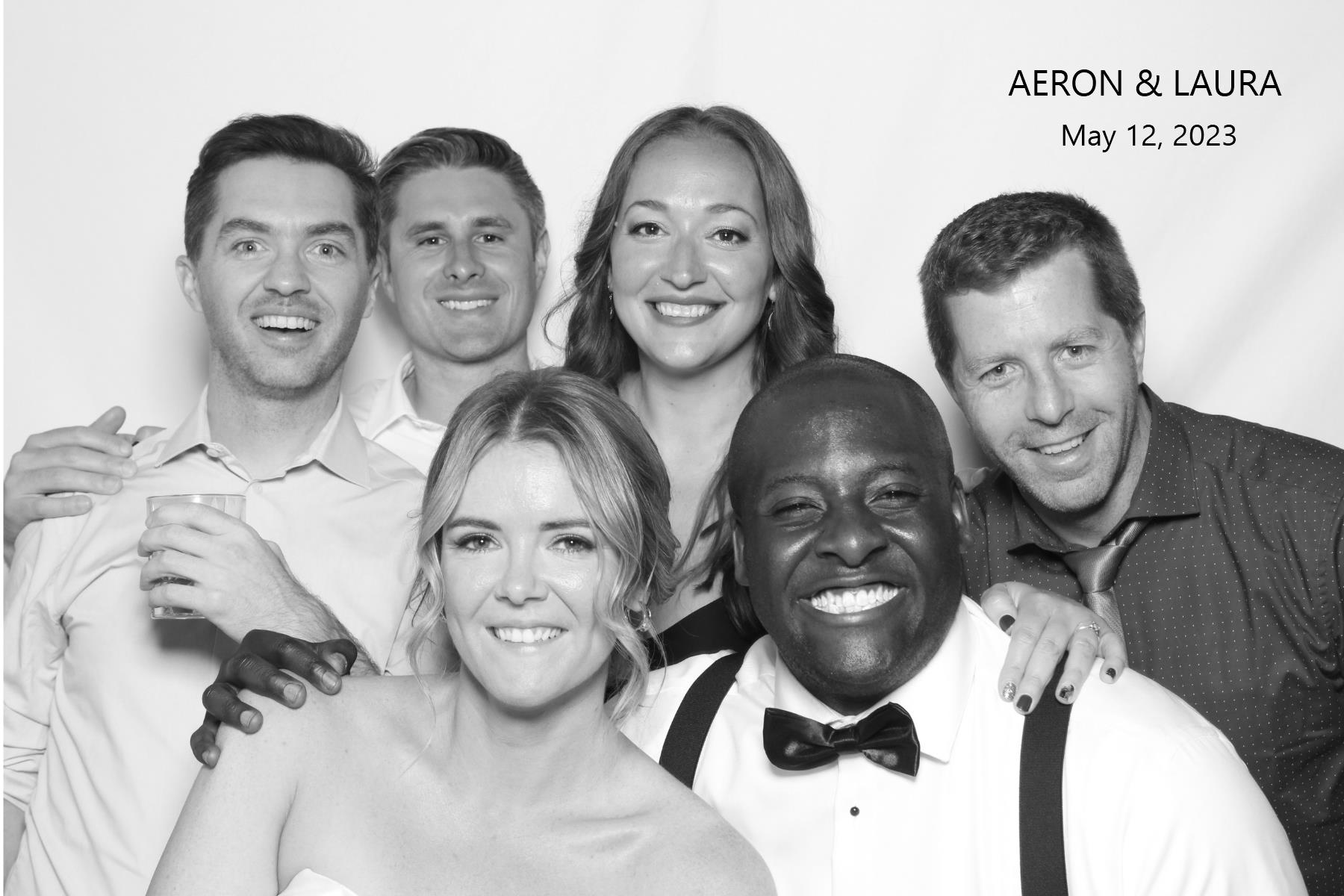 Aeron & Laura | View more photos from the event at gallery.myselfiemirror.ca/u/romanmyselfiemirrorca/Aeron-Laura