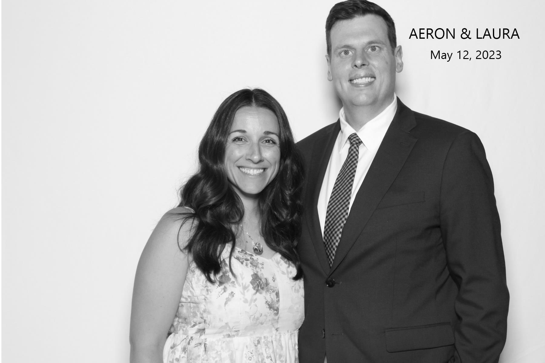 Aeron & Laura | View more photos from the event at gallery.myselfiemirror.ca/u/romanmyselfiemirrorca/Aeron-Laura