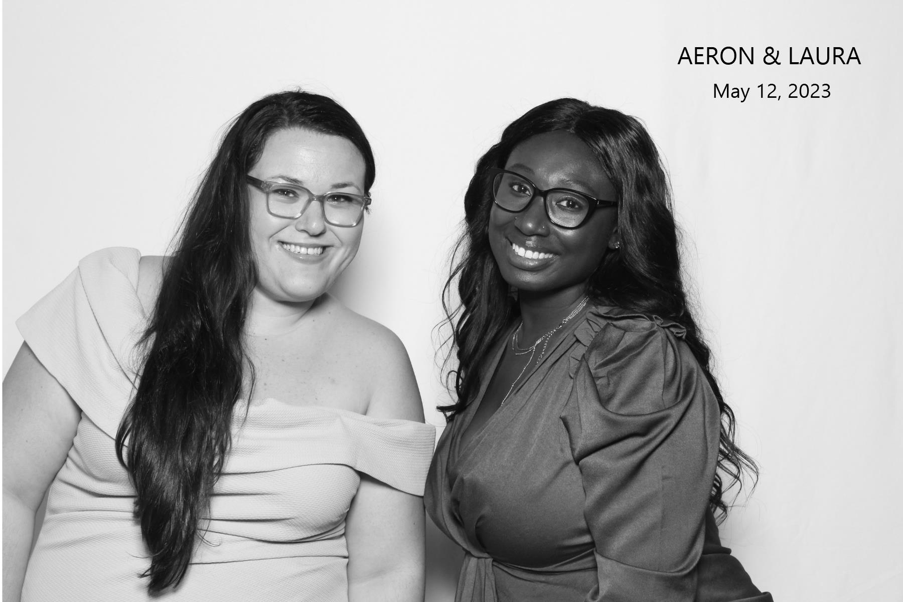 Aeron & Laura | View more photos from the event at gallery.myselfiemirror.ca/u/romanmyselfiemirrorca/Aeron-Laura