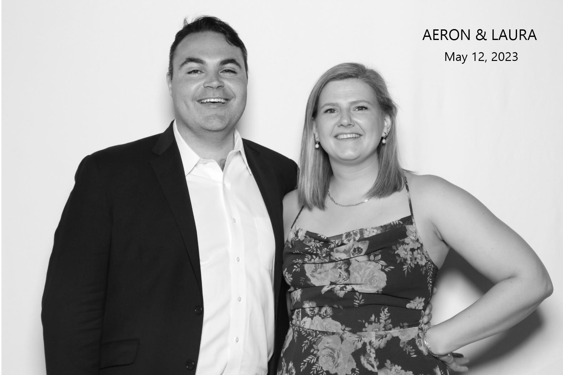 Aeron & Laura | View more photos from the event at gallery.myselfiemirror.ca/u/romanmyselfiemirrorca/Aeron-Laura