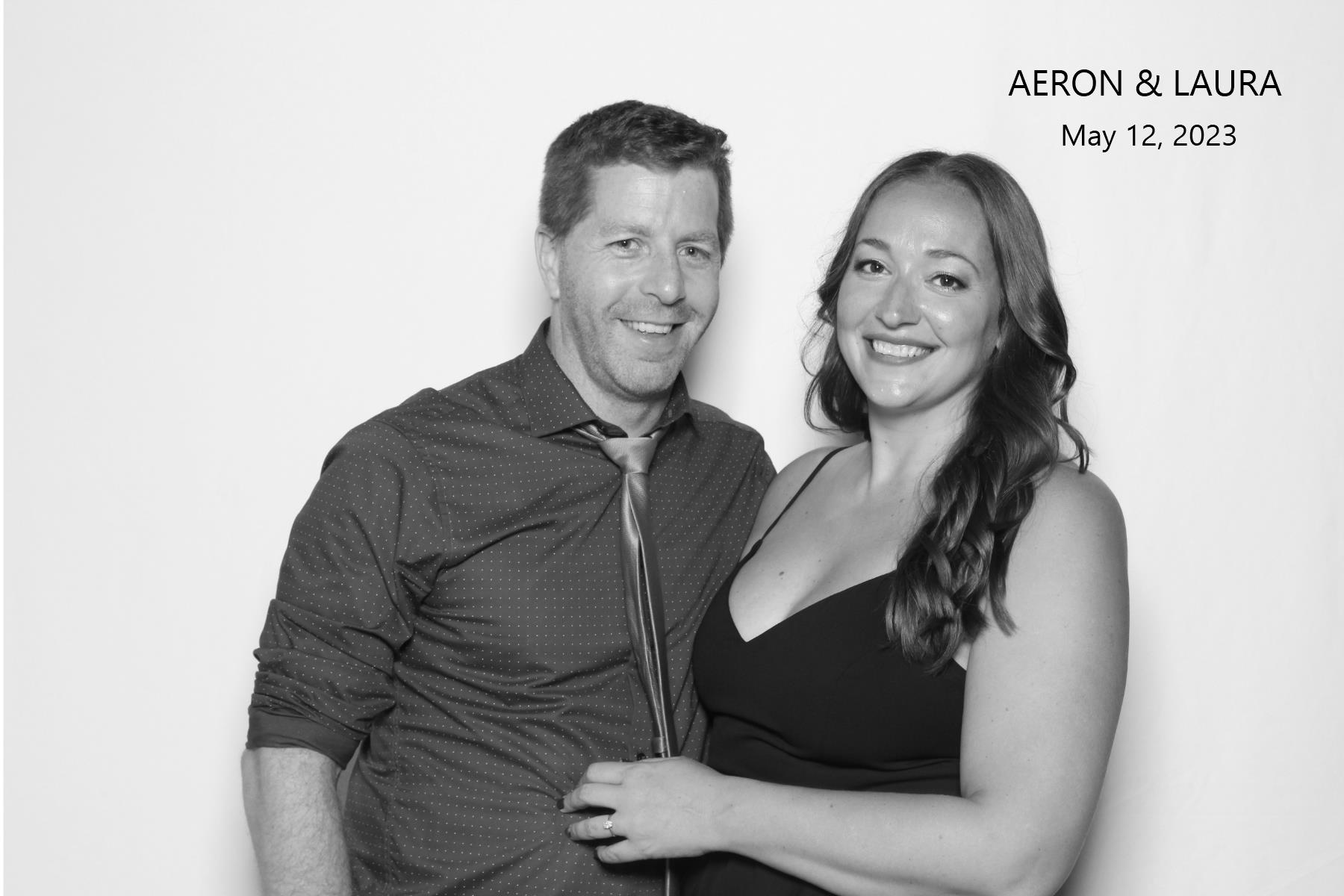 Aeron & Laura | View more photos from the event at gallery.myselfiemirror.ca/u/romanmyselfiemirrorca/Aeron-Laura