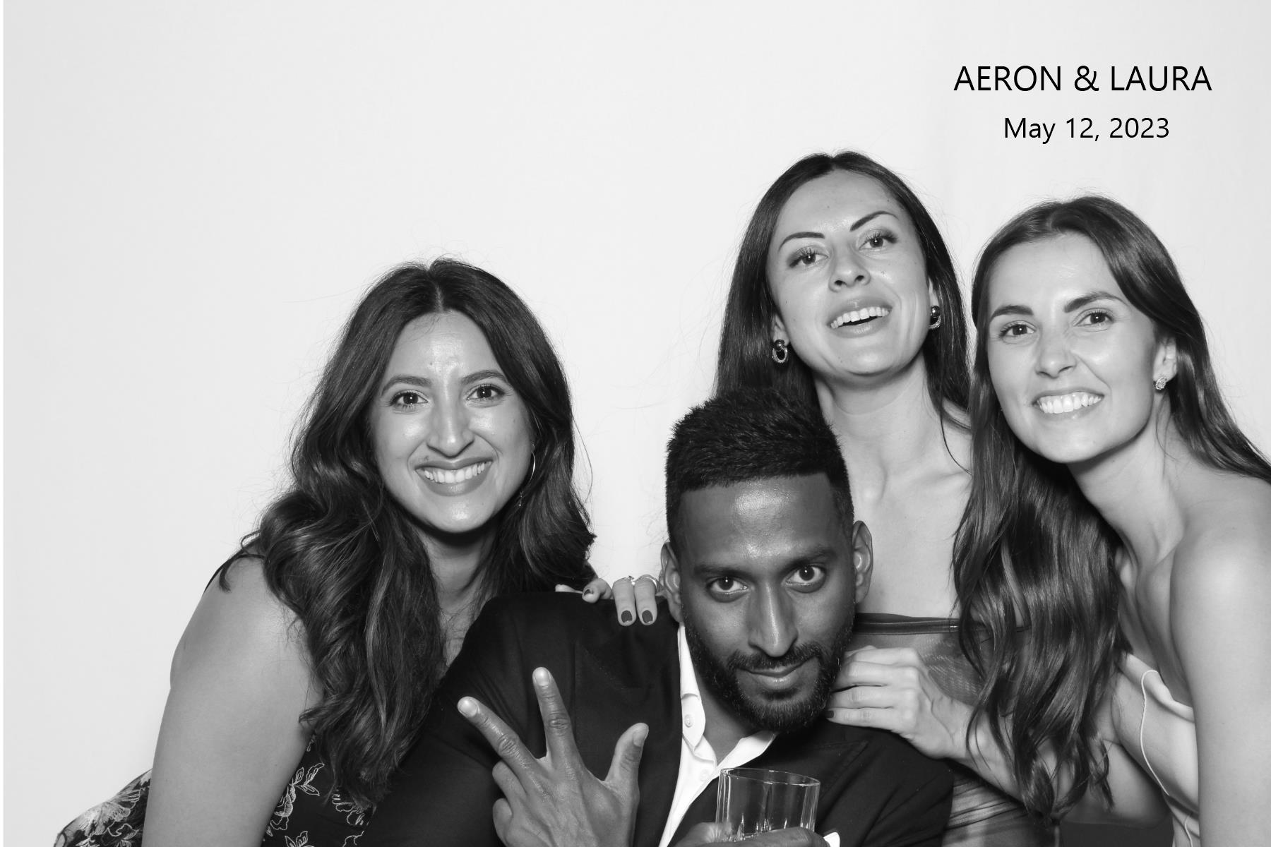 Aeron & Laura | View more photos from the event at gallery.myselfiemirror.ca/u/romanmyselfiemirrorca/Aeron-Laura