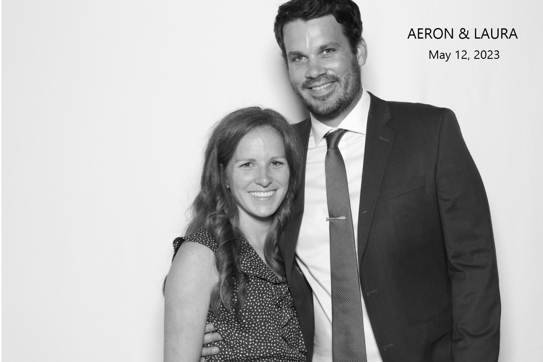 Aeron & Laura | View more photos from the event at gallery.myselfiemirror.ca/u/romanmyselfiemirrorca/Aeron-Laura