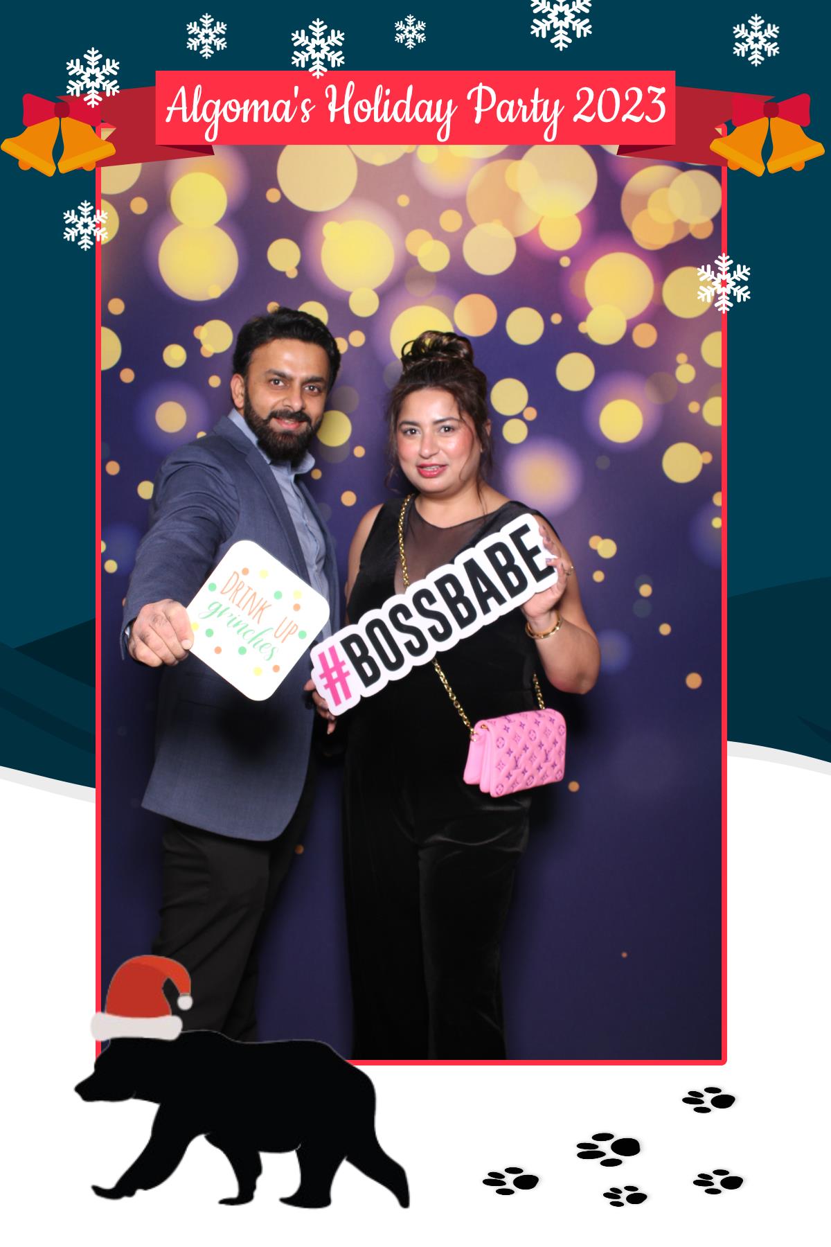 Algoma's Holiday Party 2023 | View more photos from the event at gallery.myselfiemirror.ca/u/romanmyselfiemirrorca/Algomas-Holiday-Party-2023