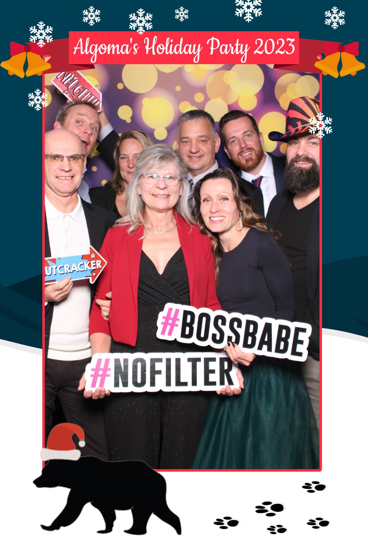 Algoma's Holiday Party 2023 | View more photos from the event at gallery.myselfiemirror.ca/u/romanmyselfiemirrorca/Algomas-Holiday-Party-2023