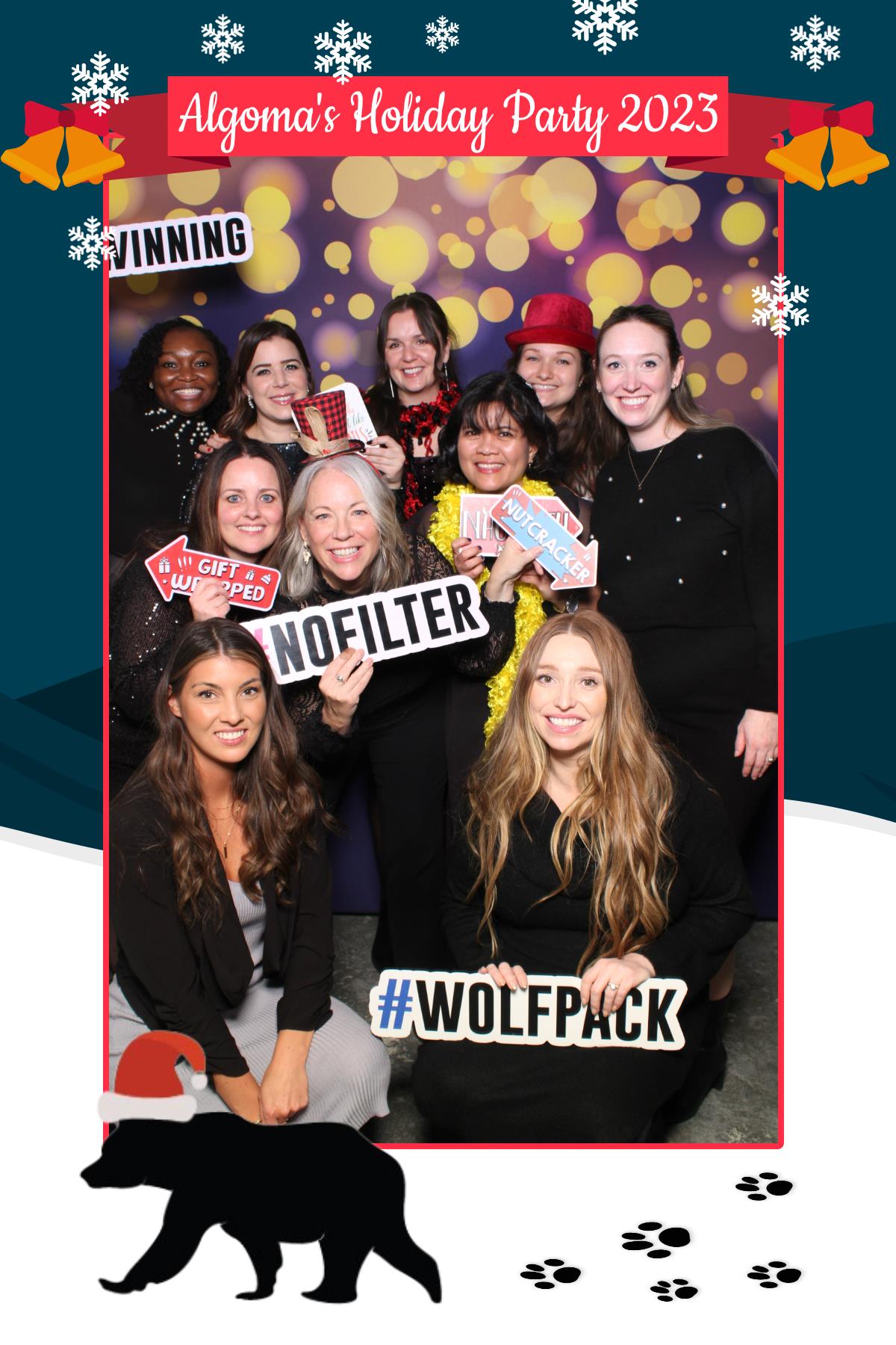 Algoma's Holiday Party 2023 | View more photos from the event at gallery.myselfiemirror.ca/u/romanmyselfiemirrorca/Algomas-Holiday-Party-2023