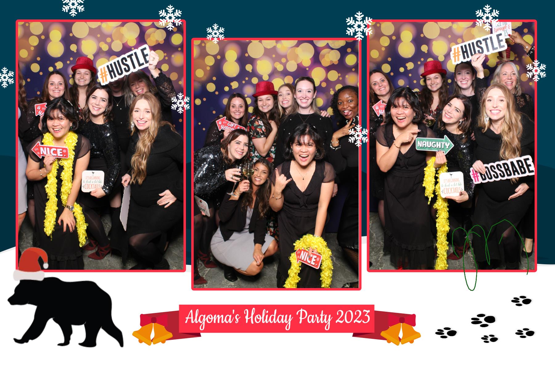 Algoma's Holiday Party 2023 | View more photos from the event at gallery.myselfiemirror.ca/u/romanmyselfiemirrorca/Algomas-Holiday-Party-2023