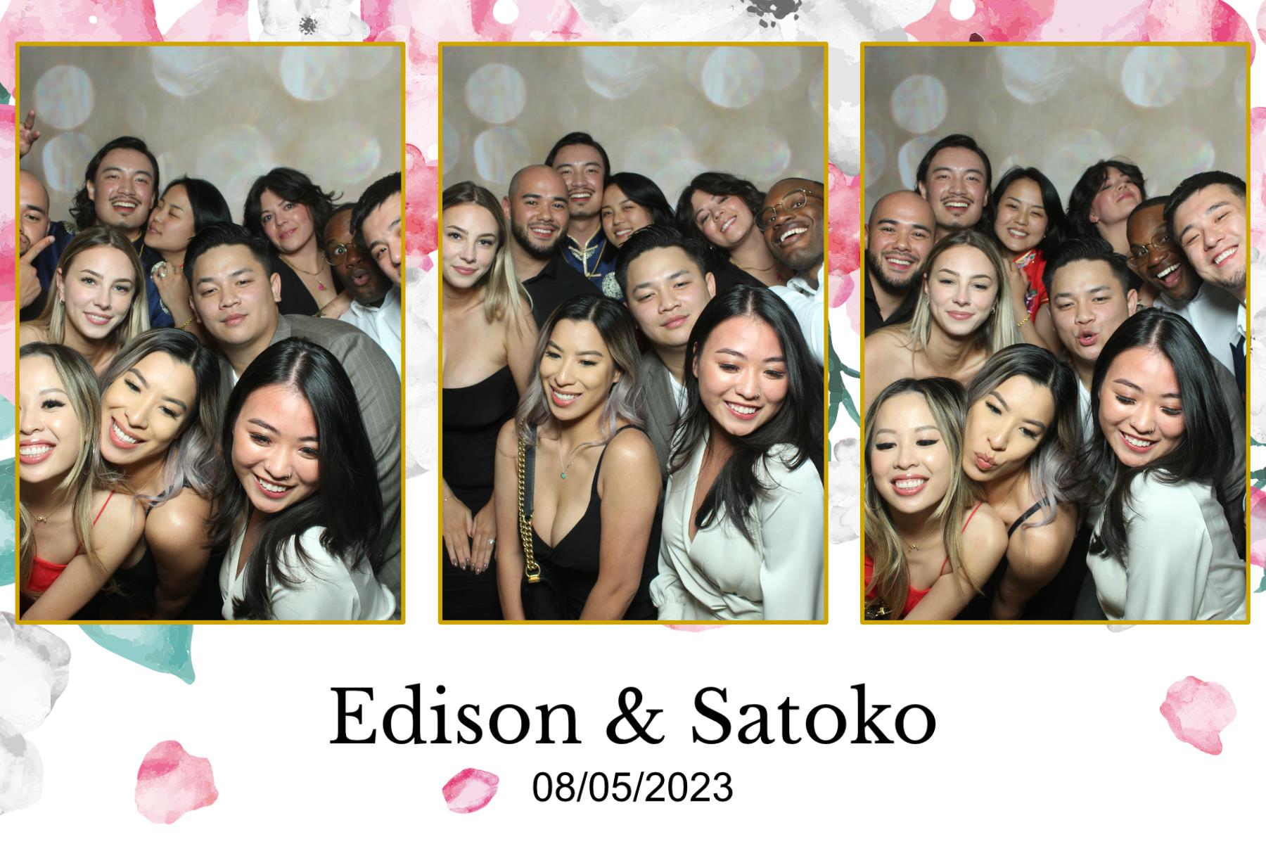 Edison & Satoko | View more photos from the event at gallery.myselfiemirror.ca/u/romanmyselfiemirrorca/Edison-Satoko