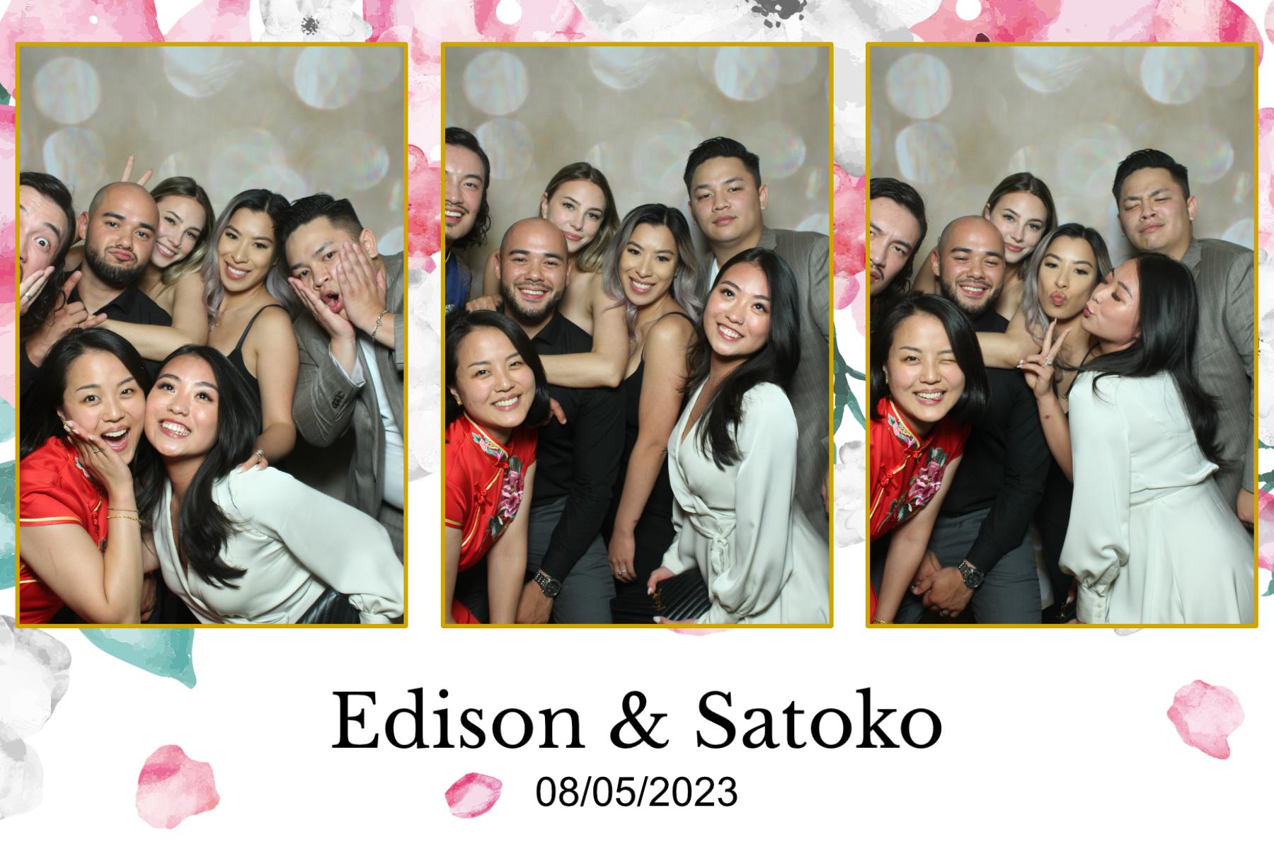 Edison & Satoko | View more photos from the event at gallery.myselfiemirror.ca/u/romanmyselfiemirrorca/Edison-Satoko