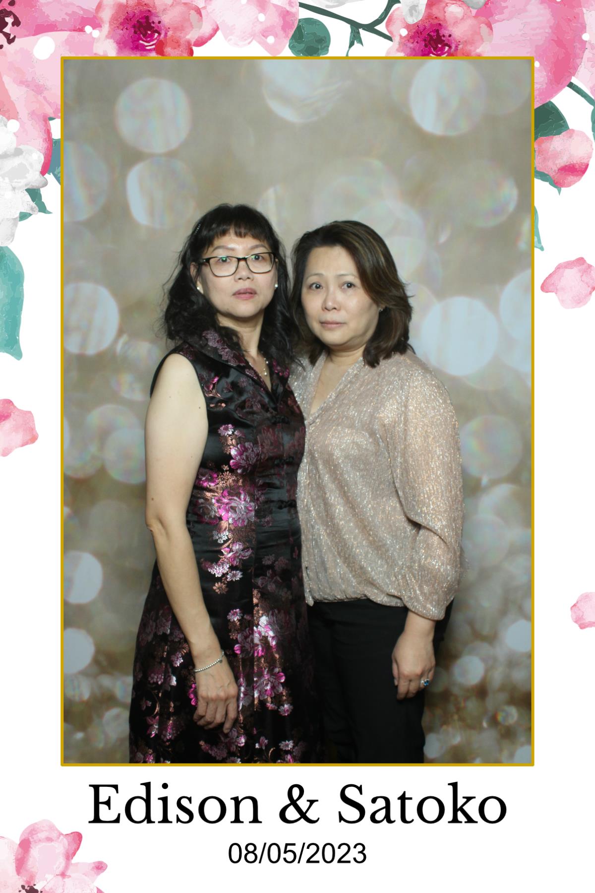 Edison & Satoko | View more photos from the event at gallery.myselfiemirror.ca/u/romanmyselfiemirrorca/Edison-Satoko