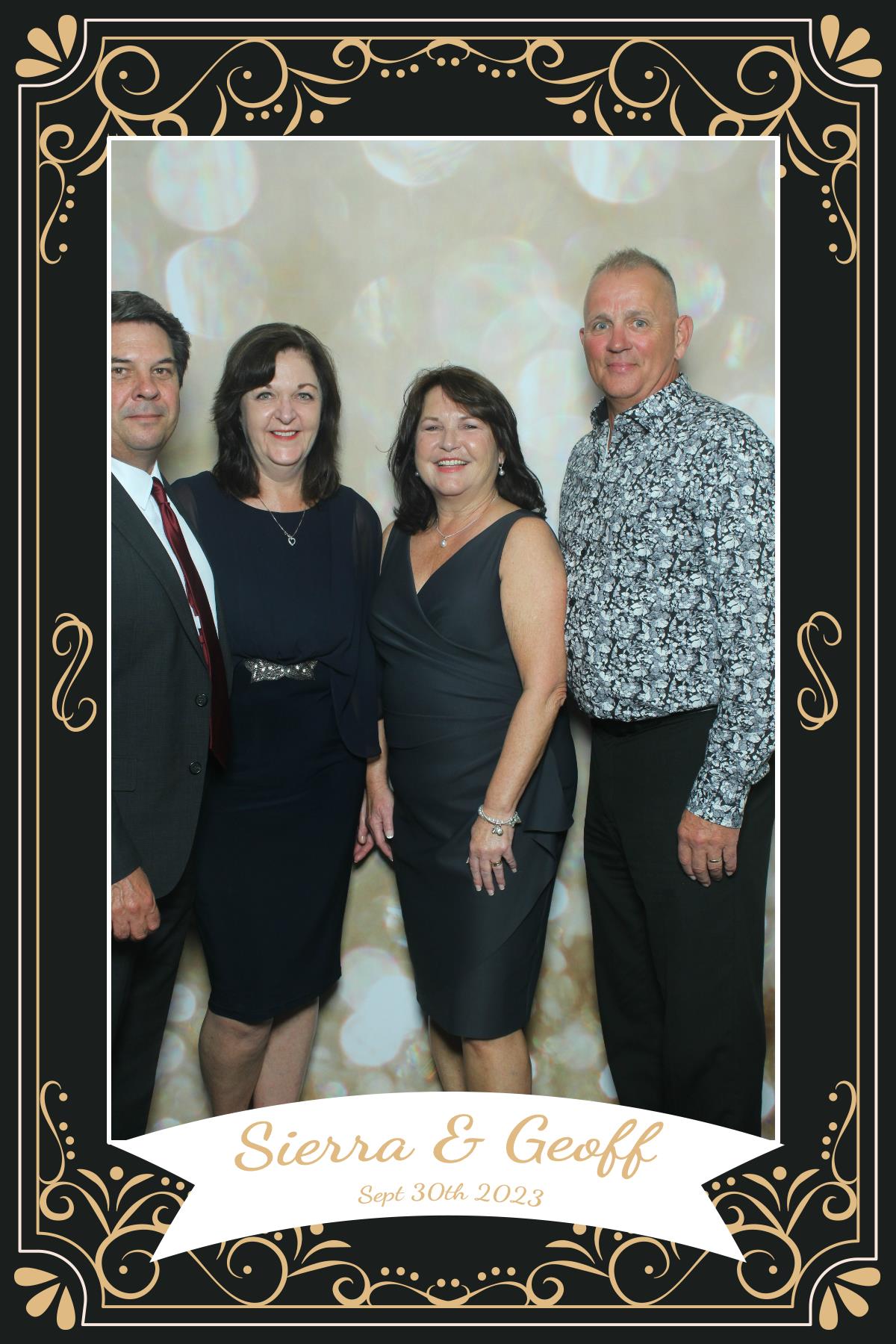 Geoff & Sierra | View more photos from the event at gallery.myselfiemirror.ca/u/romanmyselfiemirrorca/Geoff-Sierra