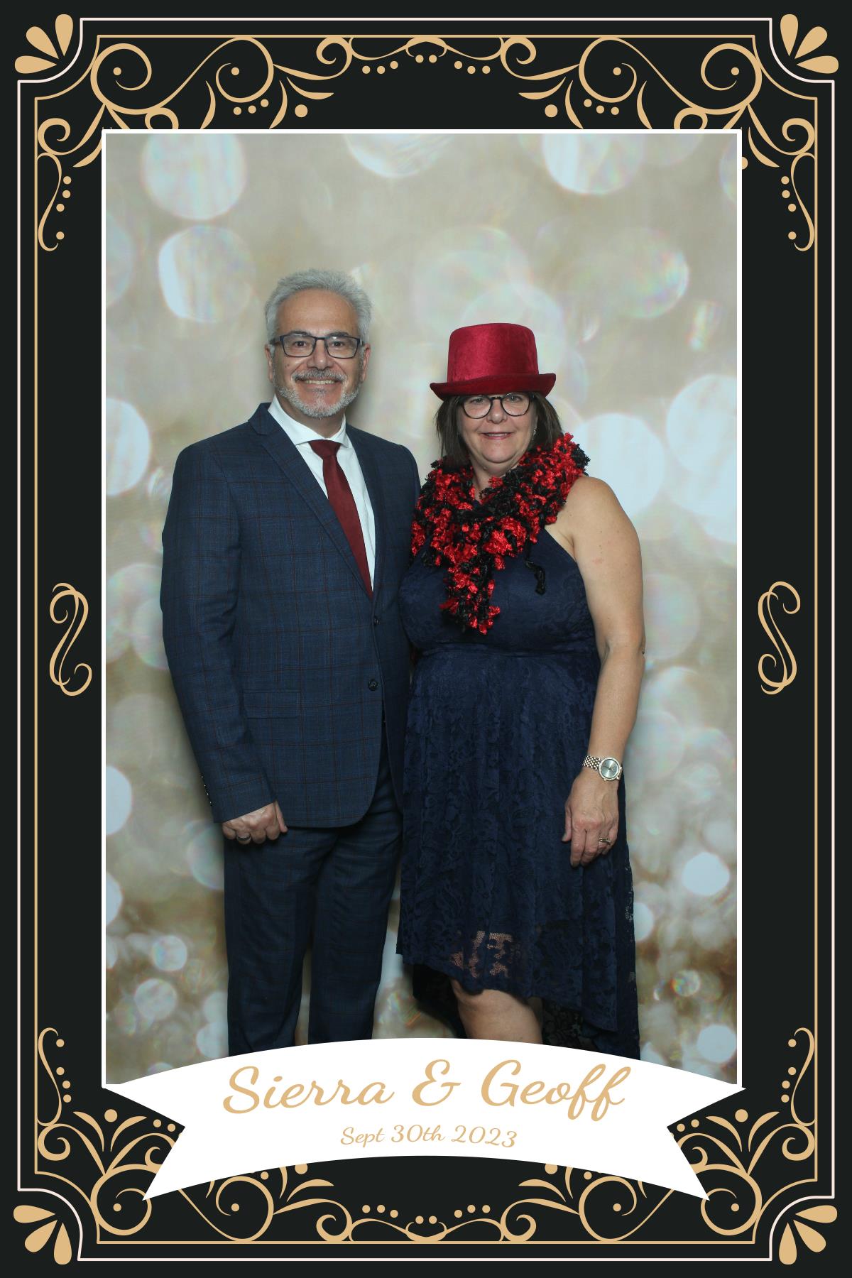 Geoff & Sierra | View more photos from the event at gallery.myselfiemirror.ca/u/romanmyselfiemirrorca/Geoff-Sierra