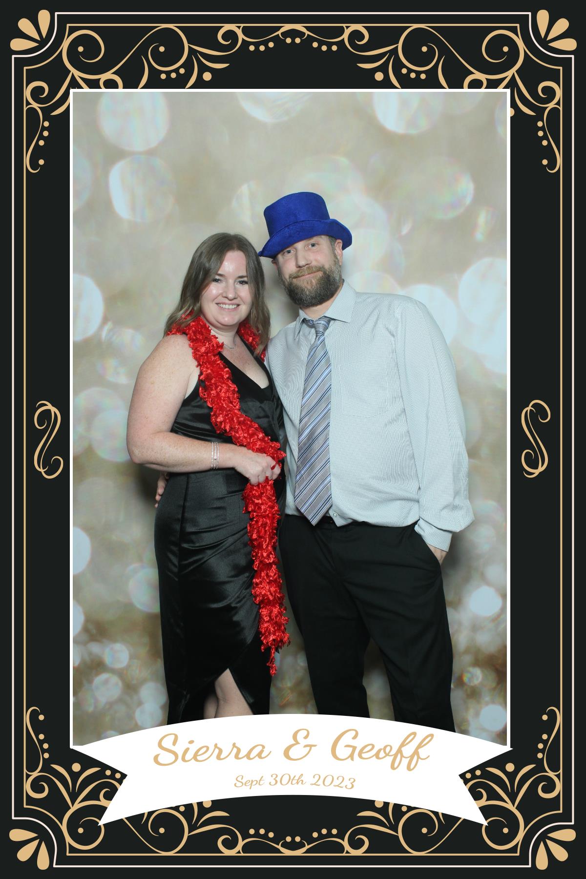 Geoff & Sierra | View more photos from the event at gallery.myselfiemirror.ca/u/romanmyselfiemirrorca/Geoff-Sierra