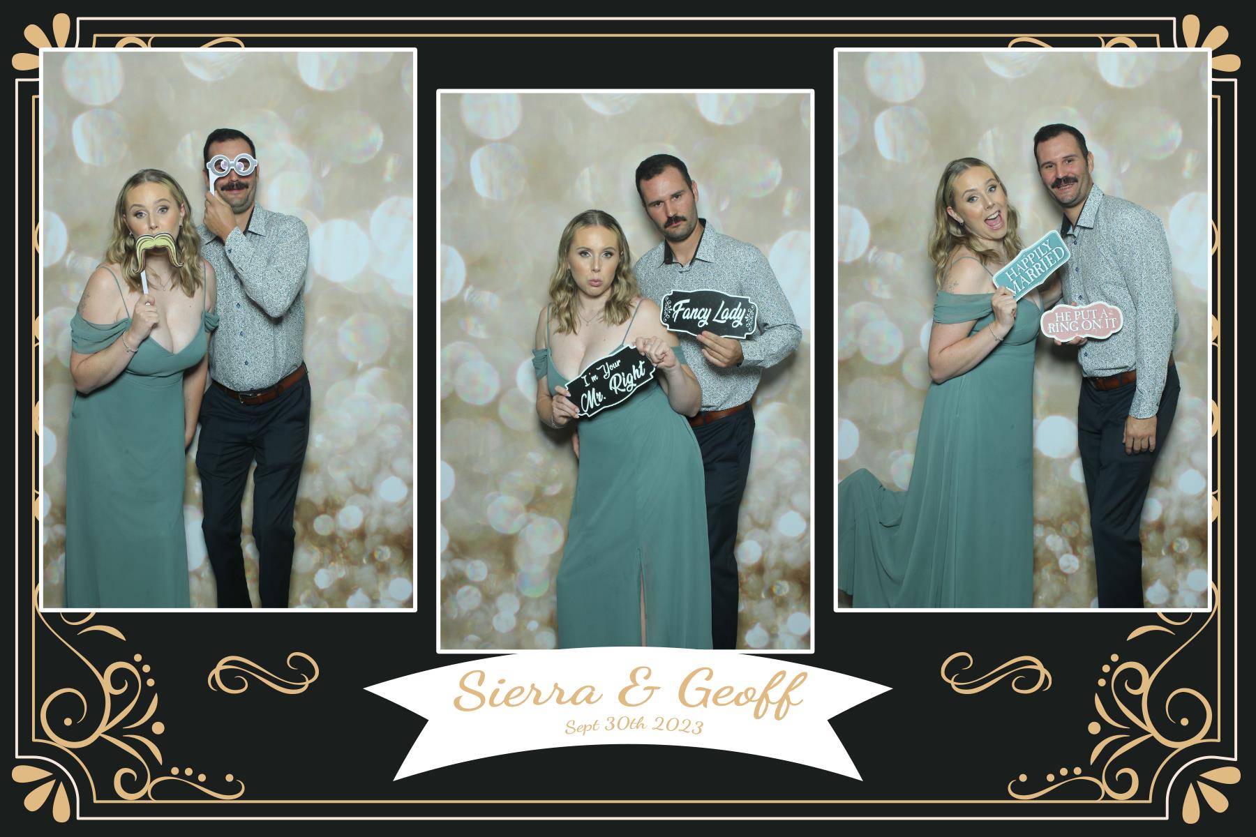 Geoff & Sierra | View more photos from the event at gallery.myselfiemirror.ca/u/romanmyselfiemirrorca/Geoff-Sierra