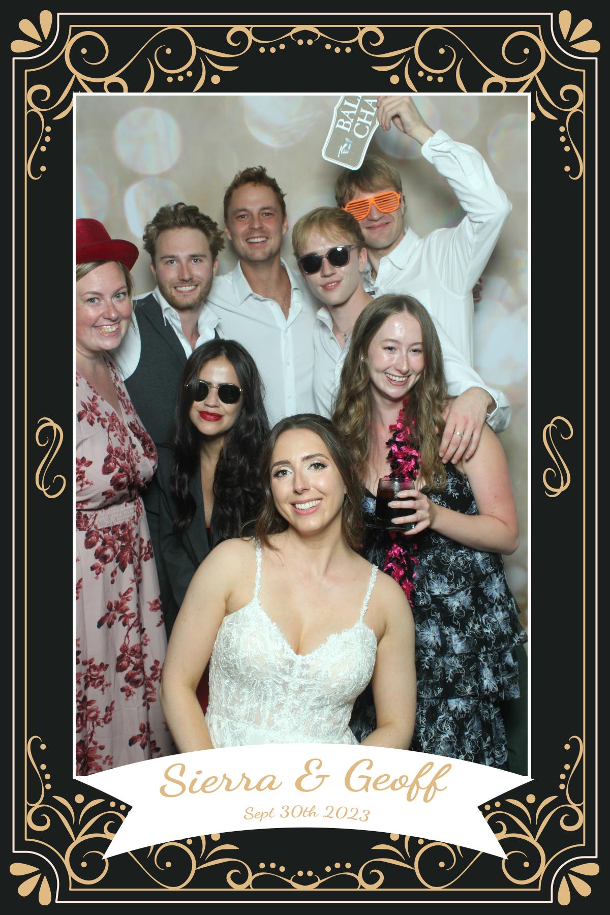 Geoff & Sierra | View more photos from the event at gallery.myselfiemirror.ca/u/romanmyselfiemirrorca/Geoff-Sierra