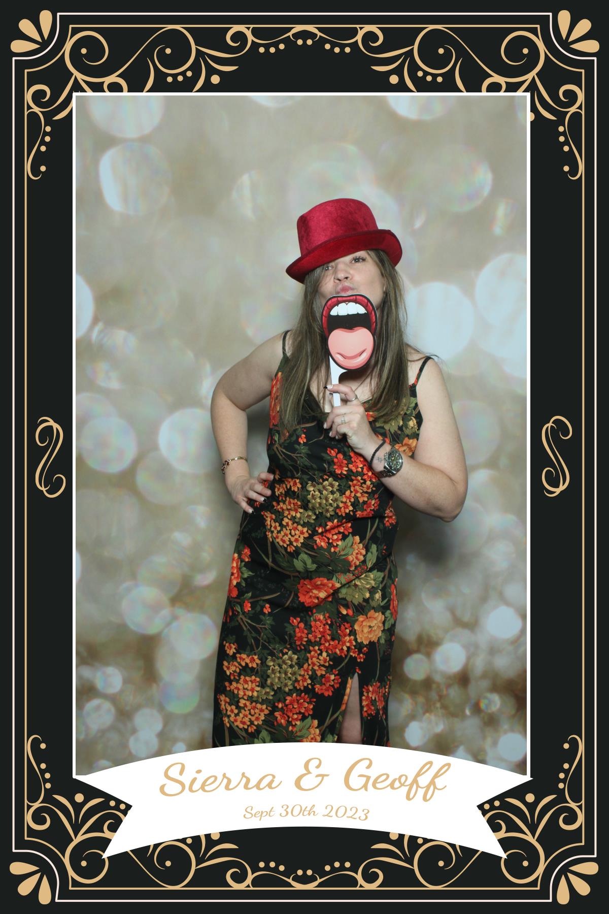 Geoff & Sierra | View more photos from the event at gallery.myselfiemirror.ca/u/romanmyselfiemirrorca/Geoff-Sierra