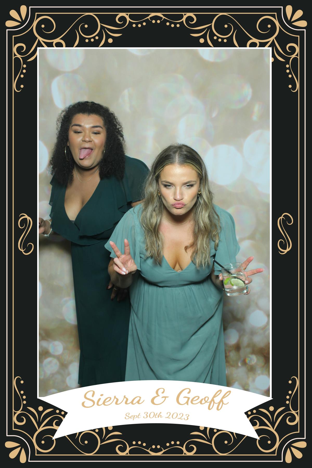 Geoff & Sierra | View more photos from the event at gallery.myselfiemirror.ca/u/romanmyselfiemirrorca/Geoff-Sierra