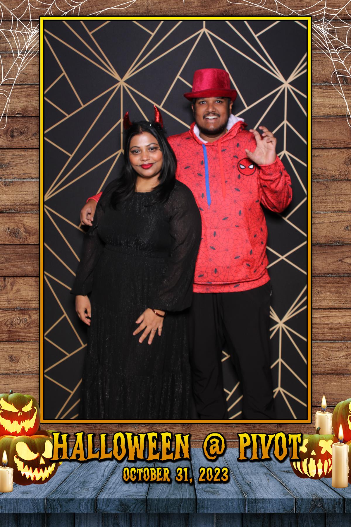 Halloween @ Pivot Apartments | View more photos from the event at gallery.myselfiemirror.ca/u/romanmyselfiemirrorca/Halloween-Pivot-Apartments